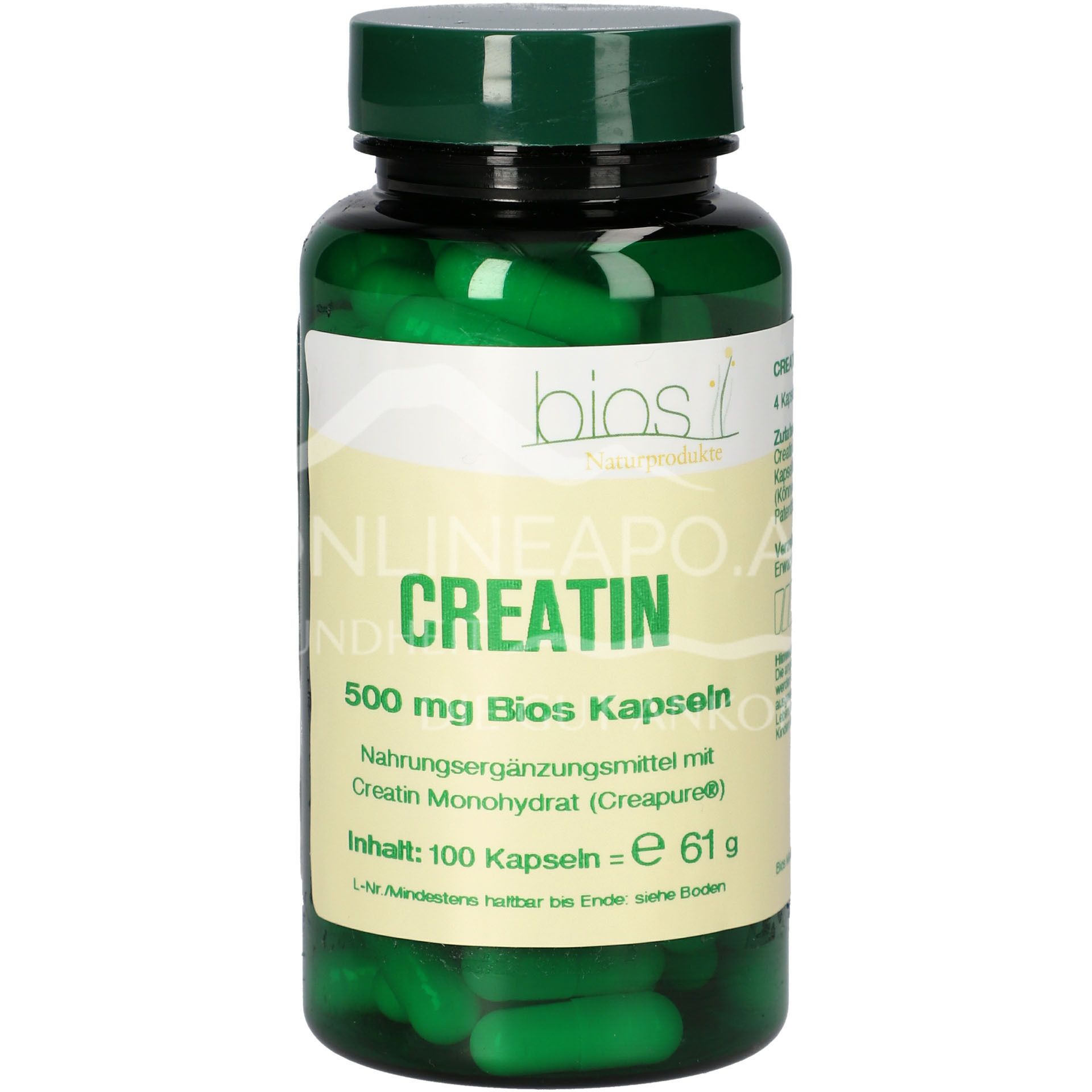 Bios Creatin 500 mg Kapseln
