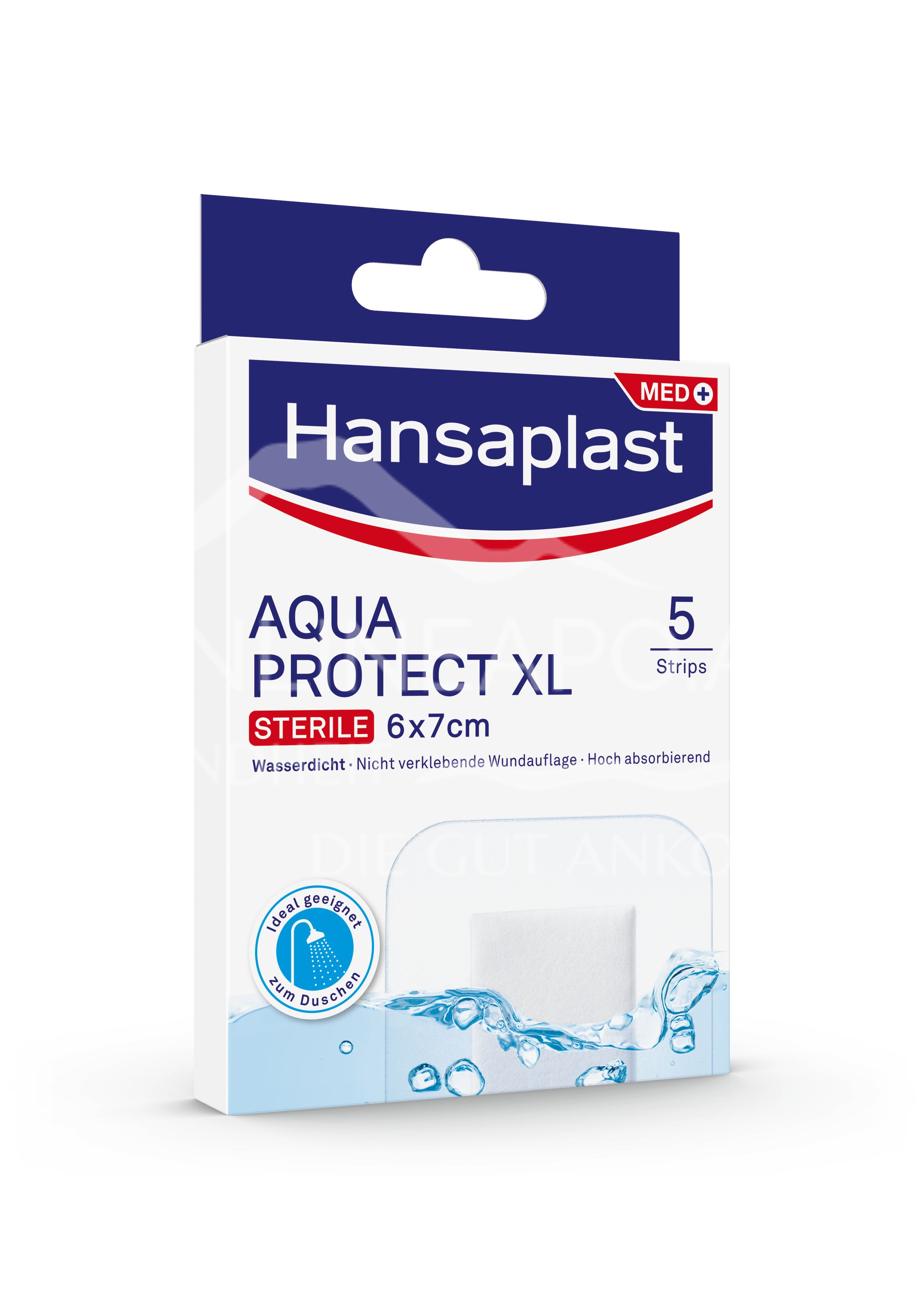 Hansaplast Antibakteriell Aqua Protect XL