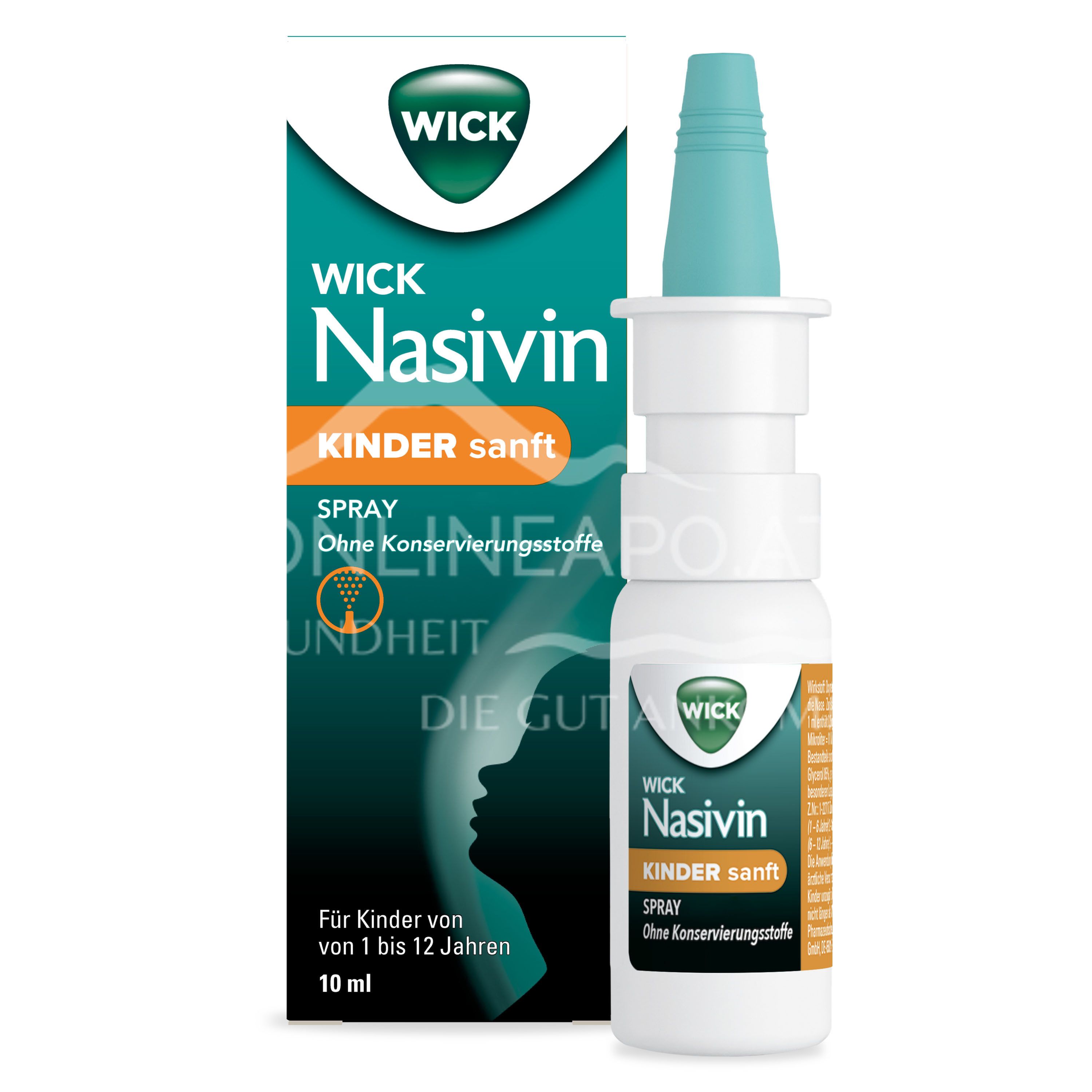 WICK Nasivin Kinder sanft 0,025 % - Nasenspray