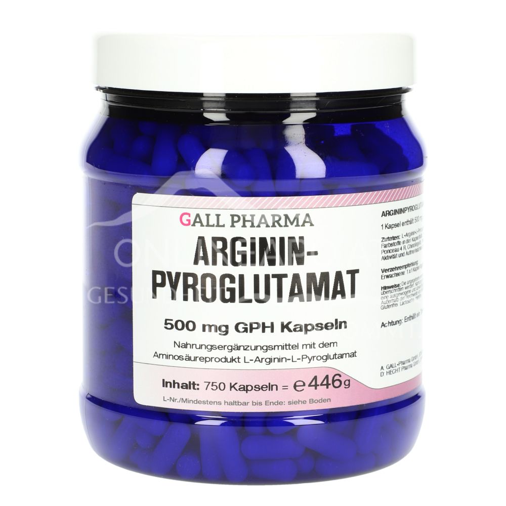 Gall Pharma Argininpyroglutamat 500 mg Kapseln