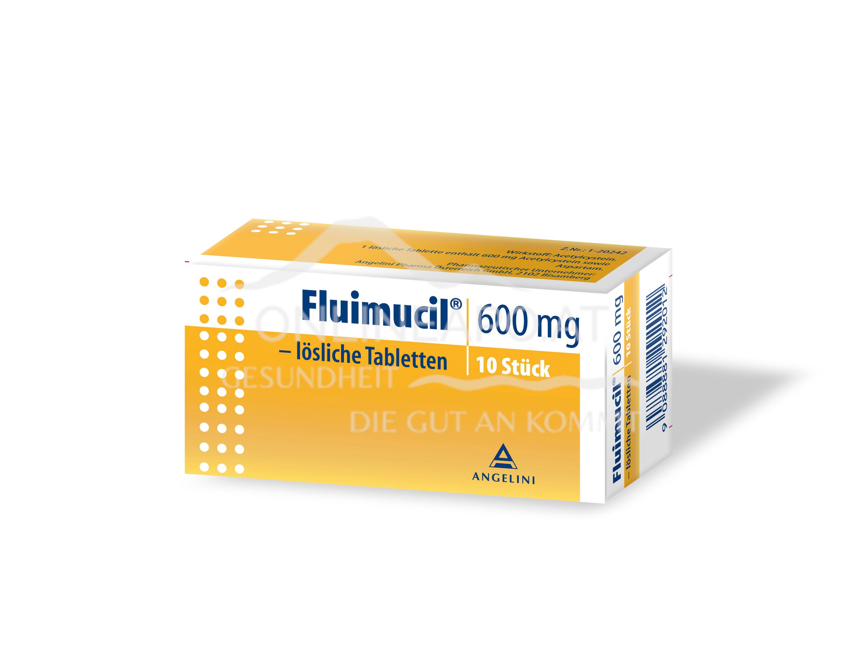 Fluimucil 600 mg lösliche Tabletten