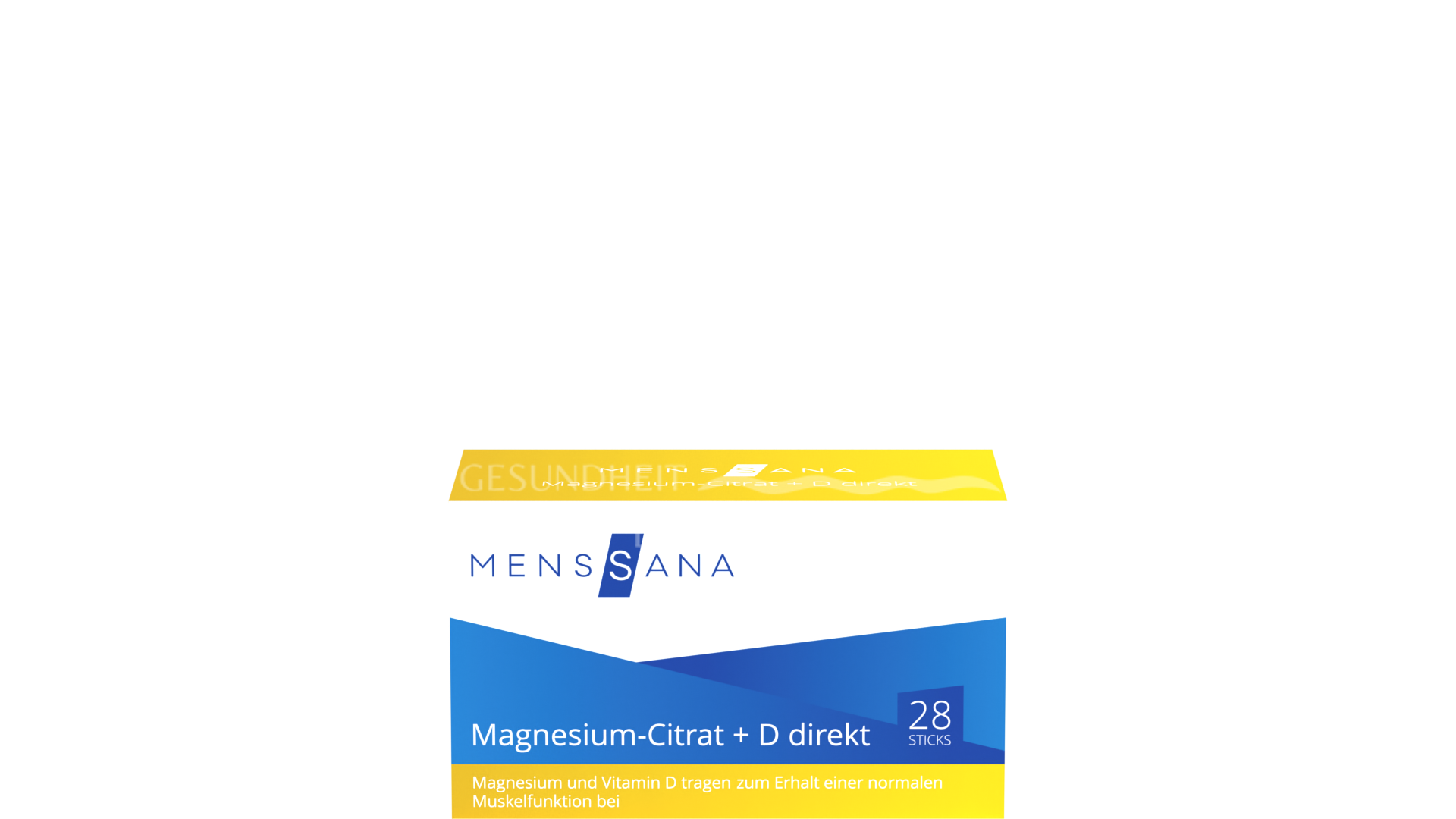 MensSana Magnesium-Citrat+D direkt Sticks