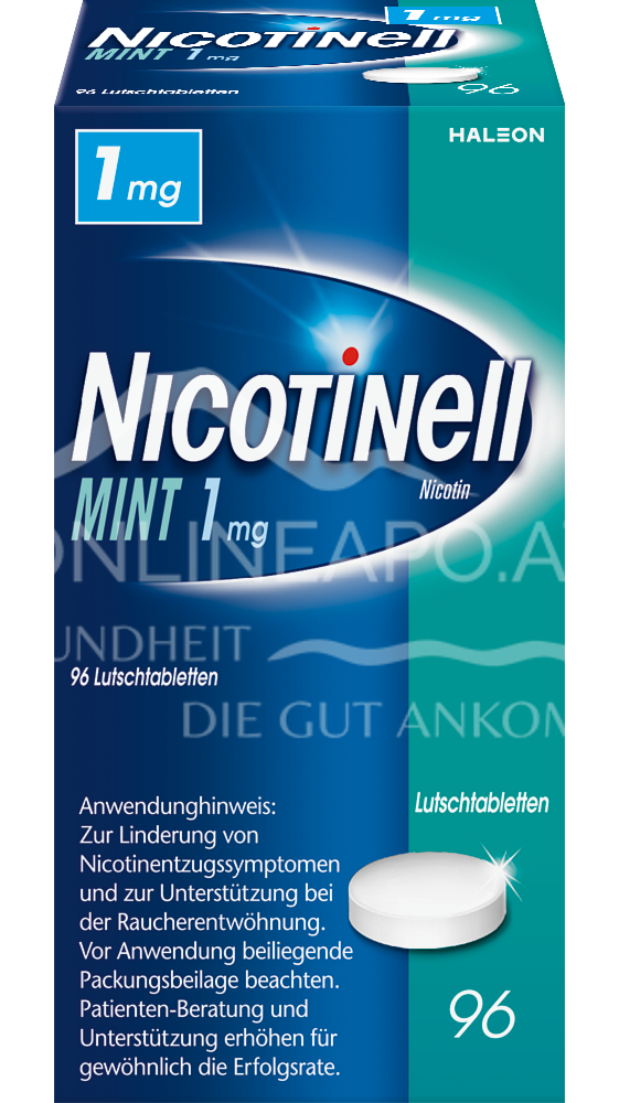 Nicotinell® Mint 1 mg - Lutschtabletten