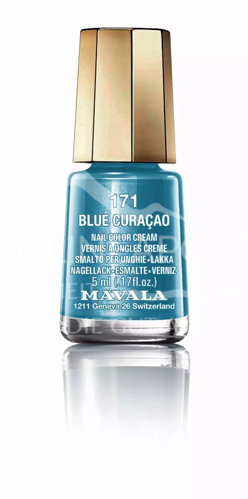 Mavala Blue Curacao 171 Nail polish