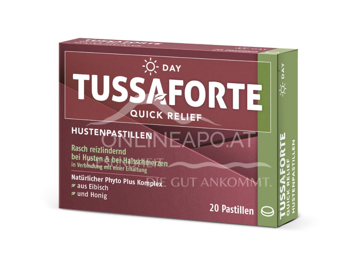 Tussaforte Quick Relief DAY Hustenpastillen
