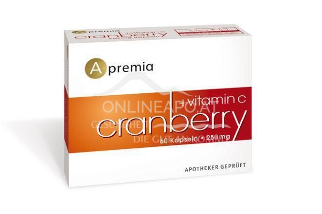 Apremia Cranberry + Vitamin C 60 Kapseln