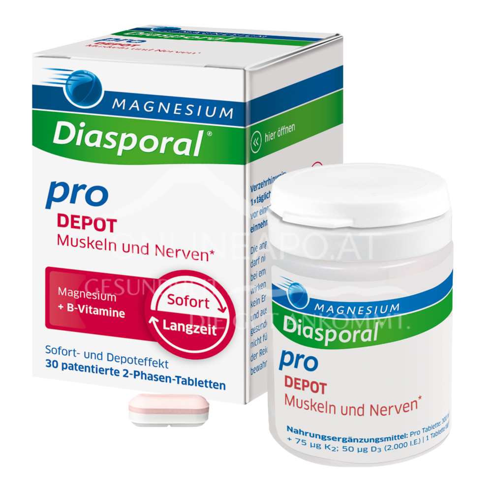 Magnesium Diasporal® Pro DEPOT Muskeln und Nerven* Tabletten
