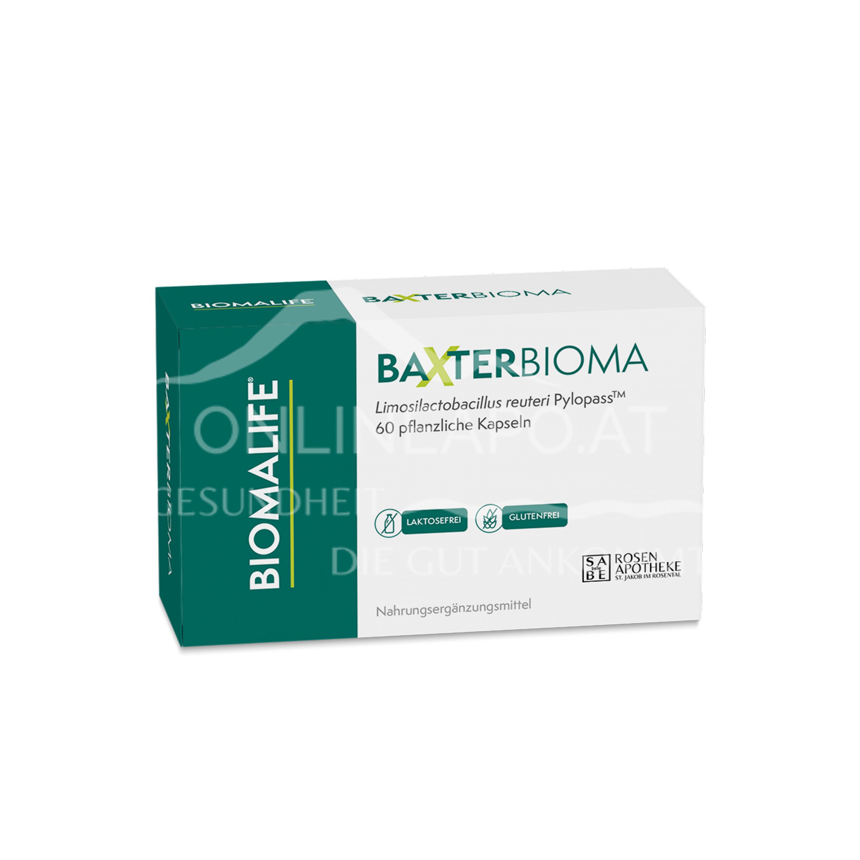 SABE belle BIOMALIFE® BAXTERBIOMA capsules
