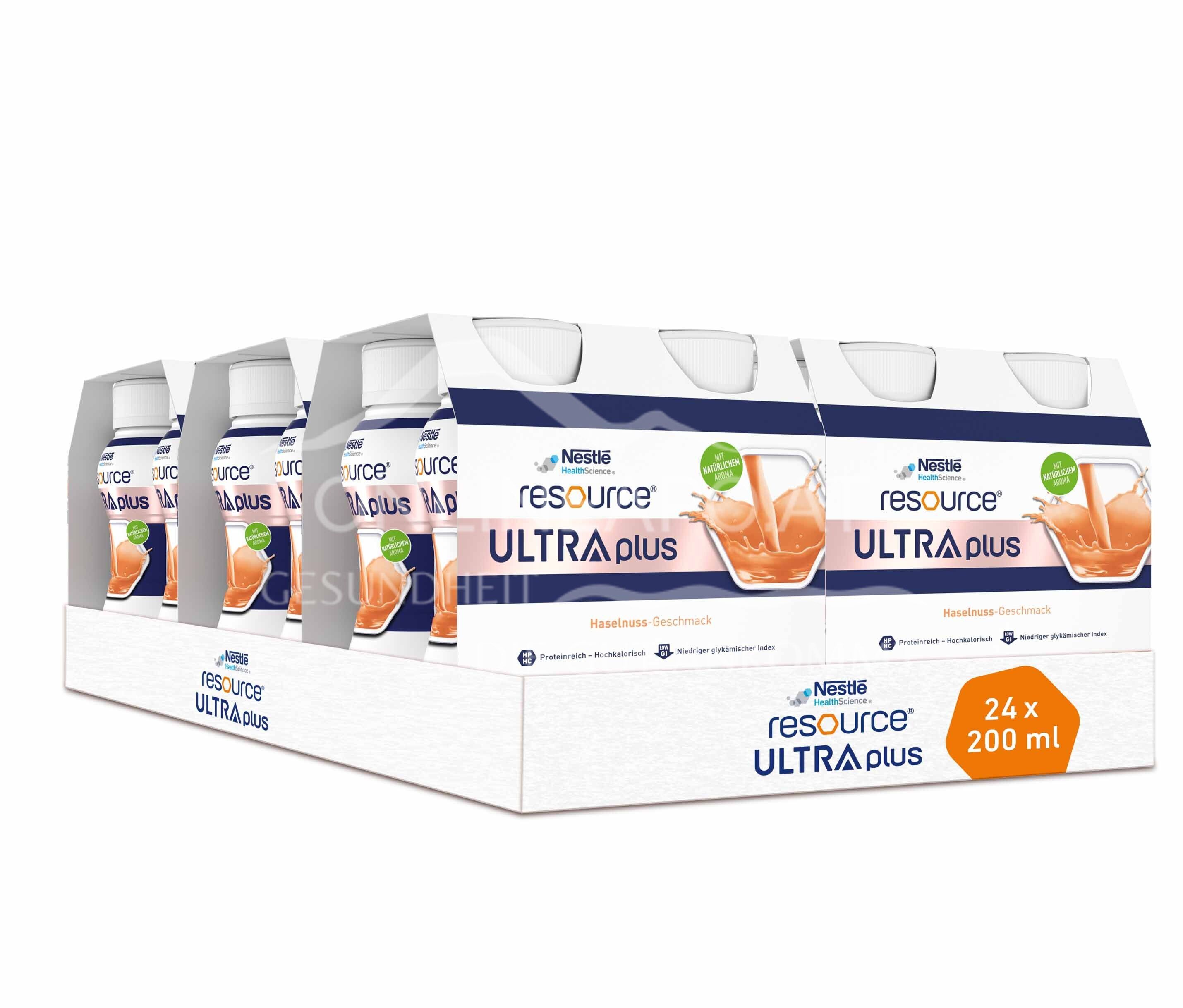Resource® ULTRA plus High Protein Haselnuss Trinknahrung 200 ml