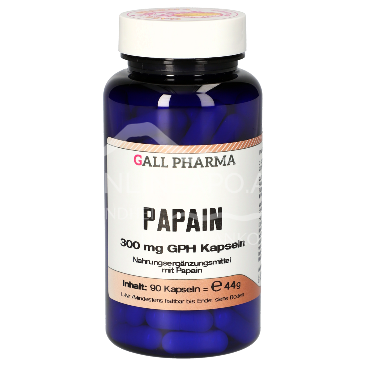 Gall Pharma Papain 300 mg capsules