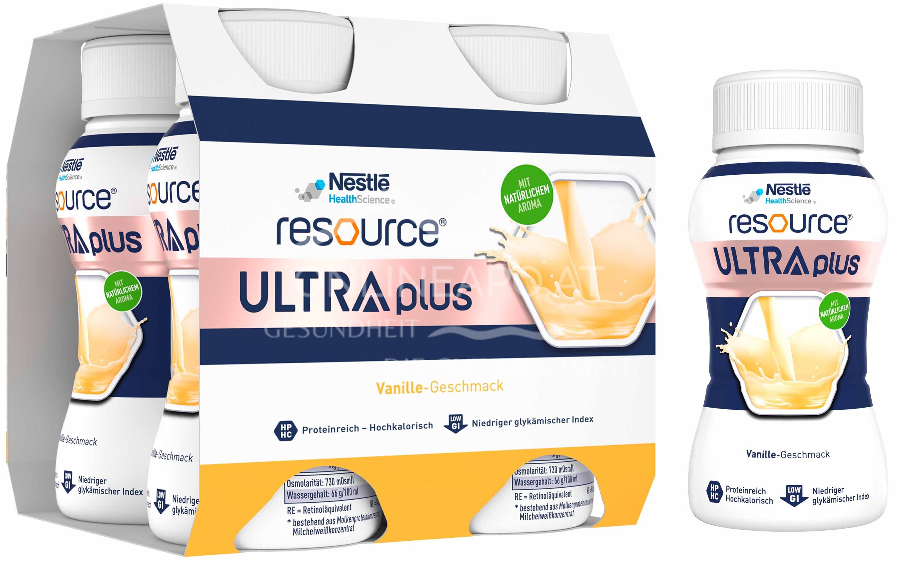 Resource® ULTRA plus High Protein Vanille Trinknahrung 200 ml