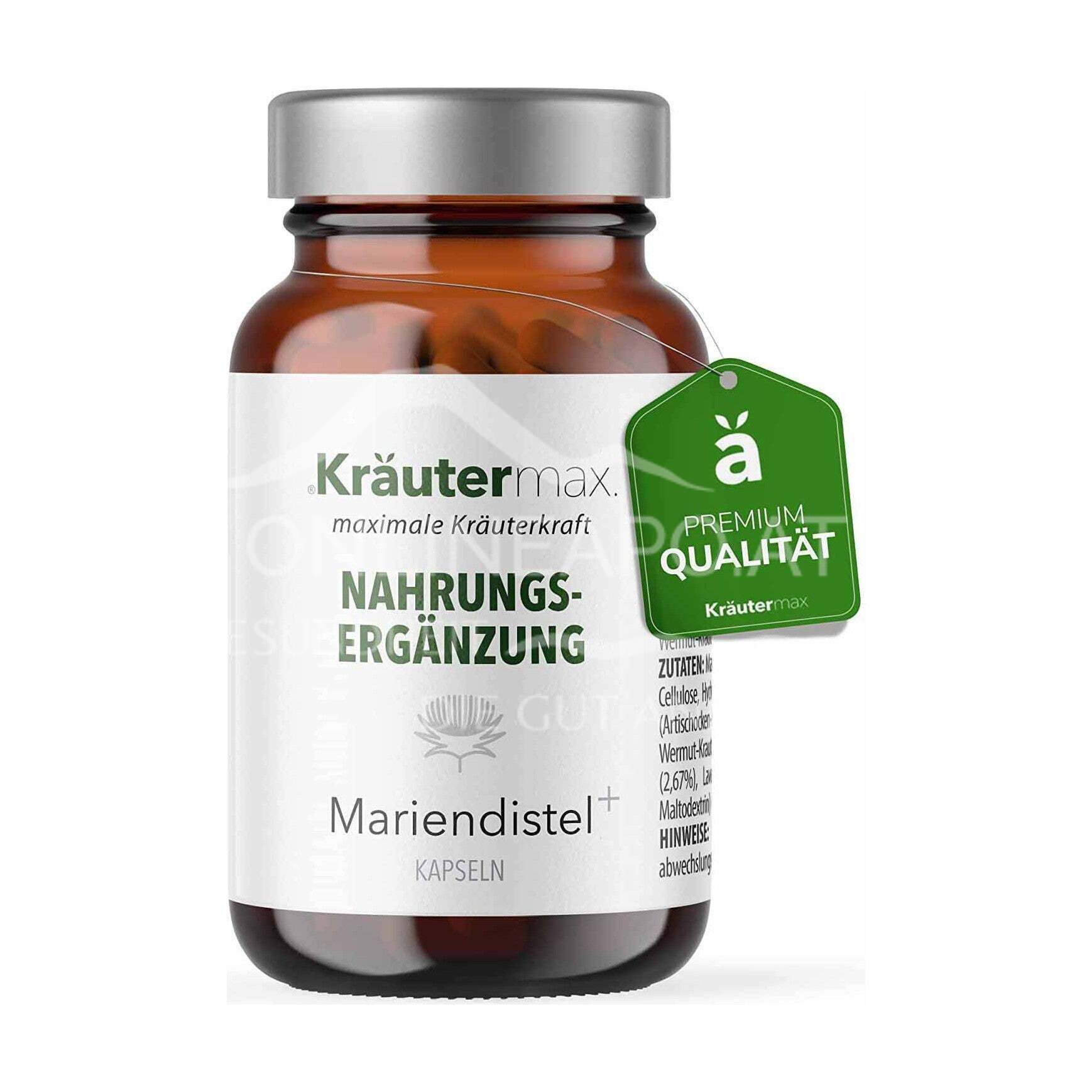 Kräutermax Mariendistel plus Kapseln