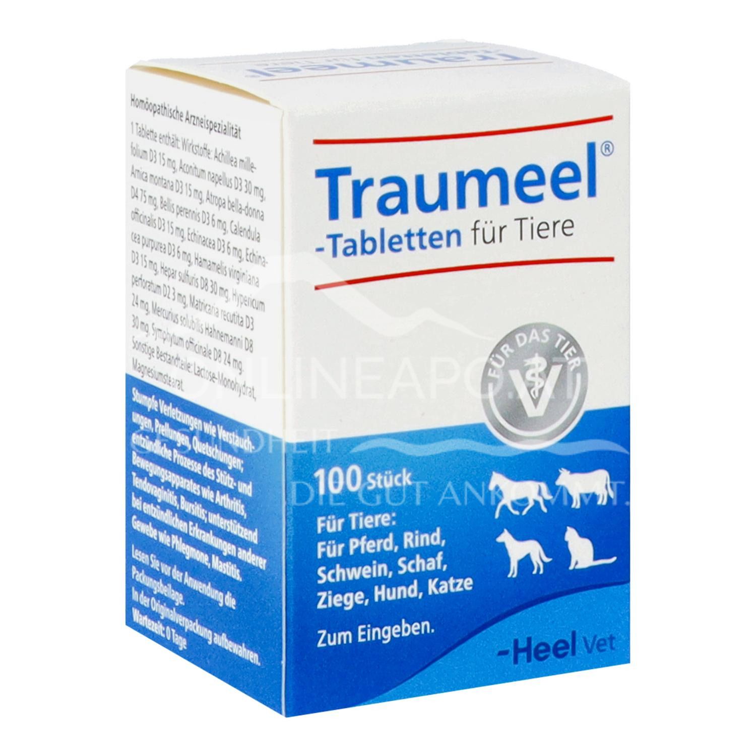 Traumeel® Tabletten für Tiere