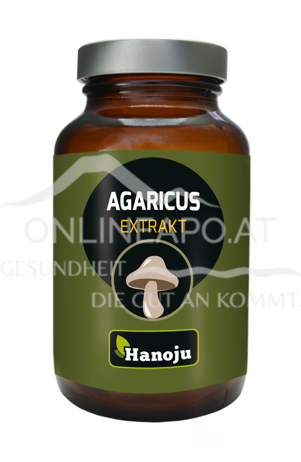 Hanoju Agaricus Pilz Extrakt 400 mg