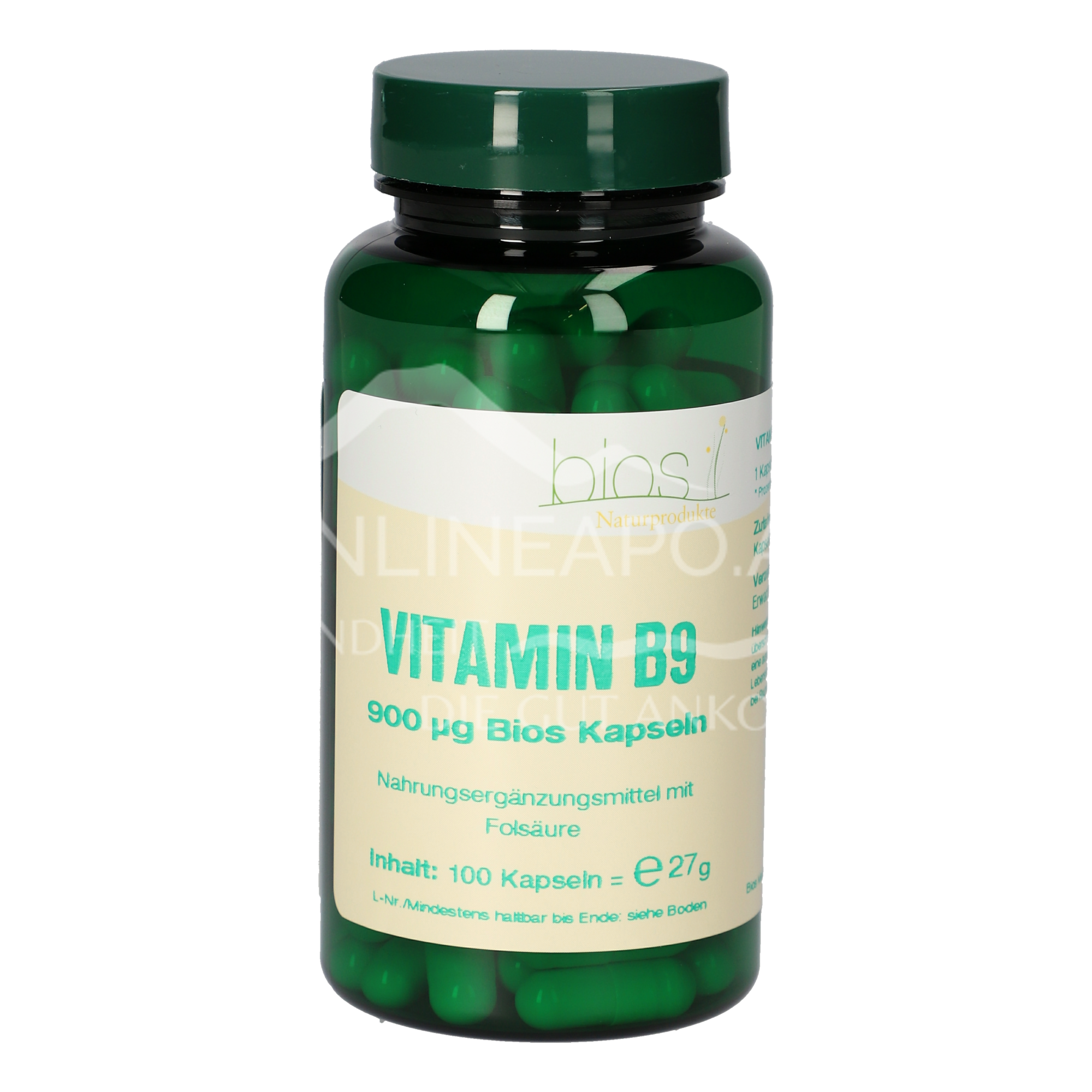 Bios Vitamin B9 900 mcg Kapseln