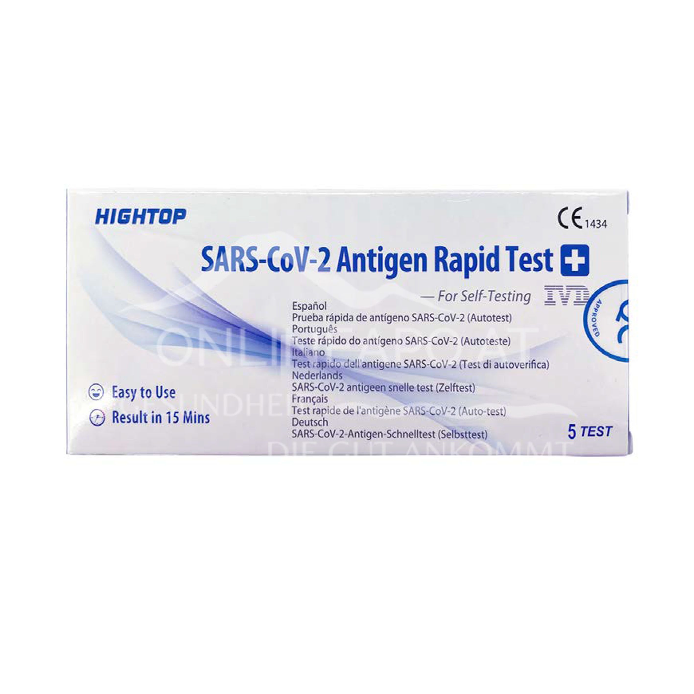 Hightop Covid-19 Antigen Laien Schnelltest - Nasal