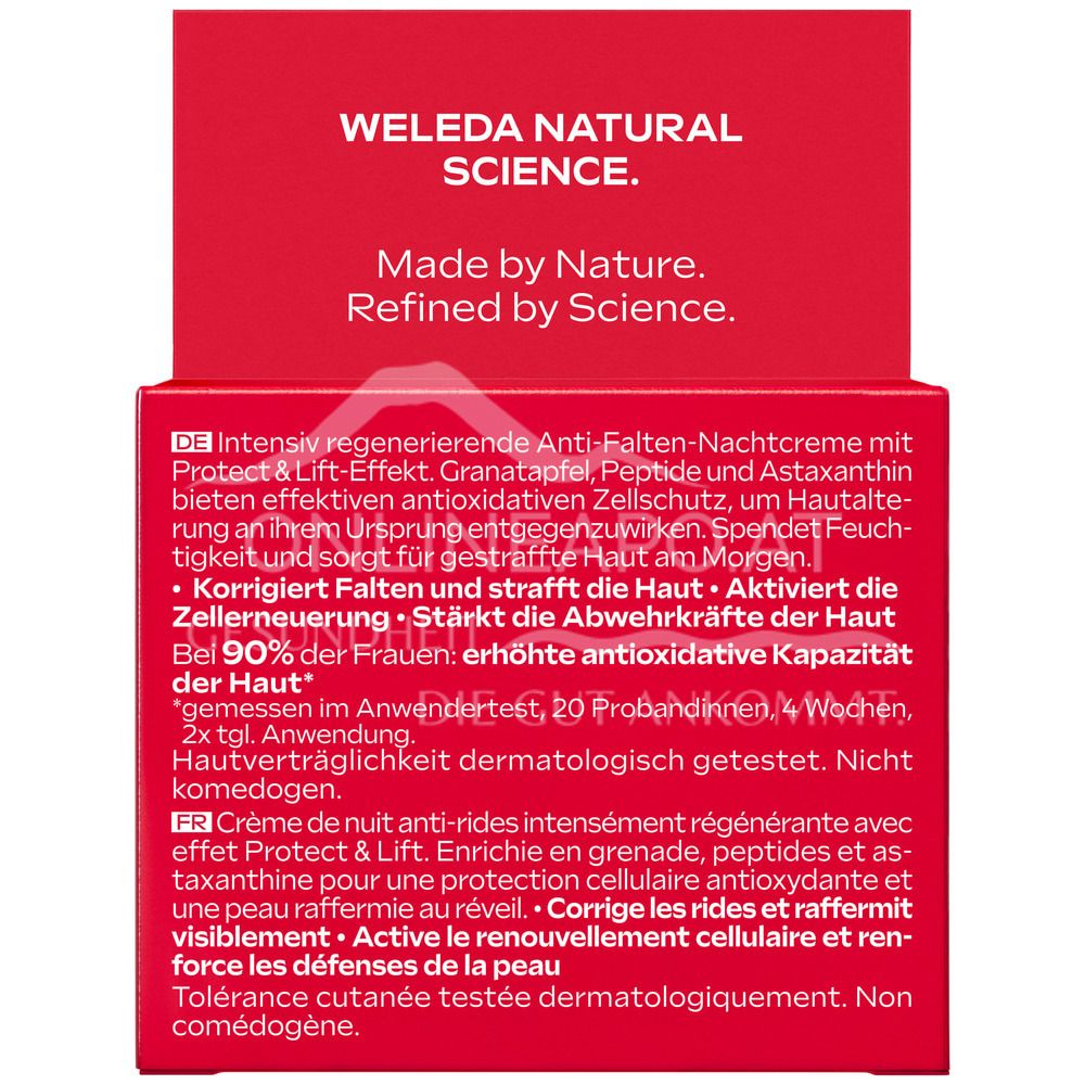 Weleda Youth Power Nachtpflege Creme - Granatapfel