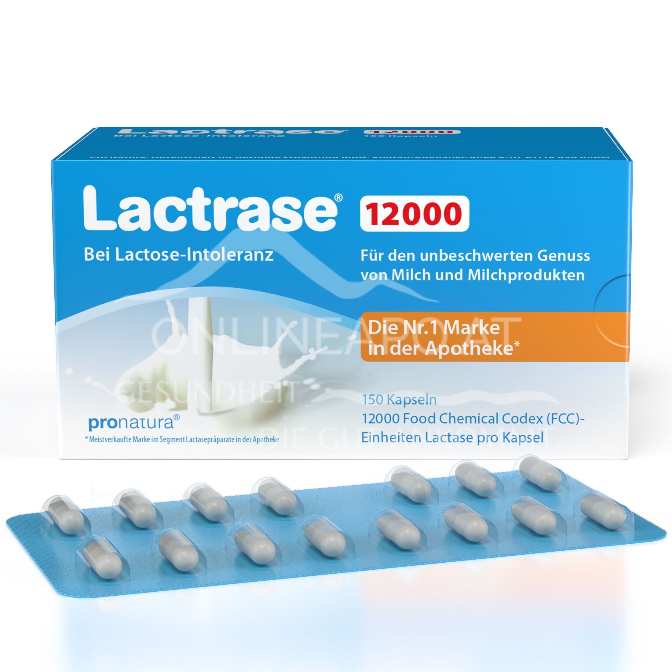 Lactrase® 12000 FCC Kapseln