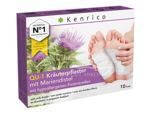 Kenrico QU-1 Kräuterpflaster mit Mariendistel