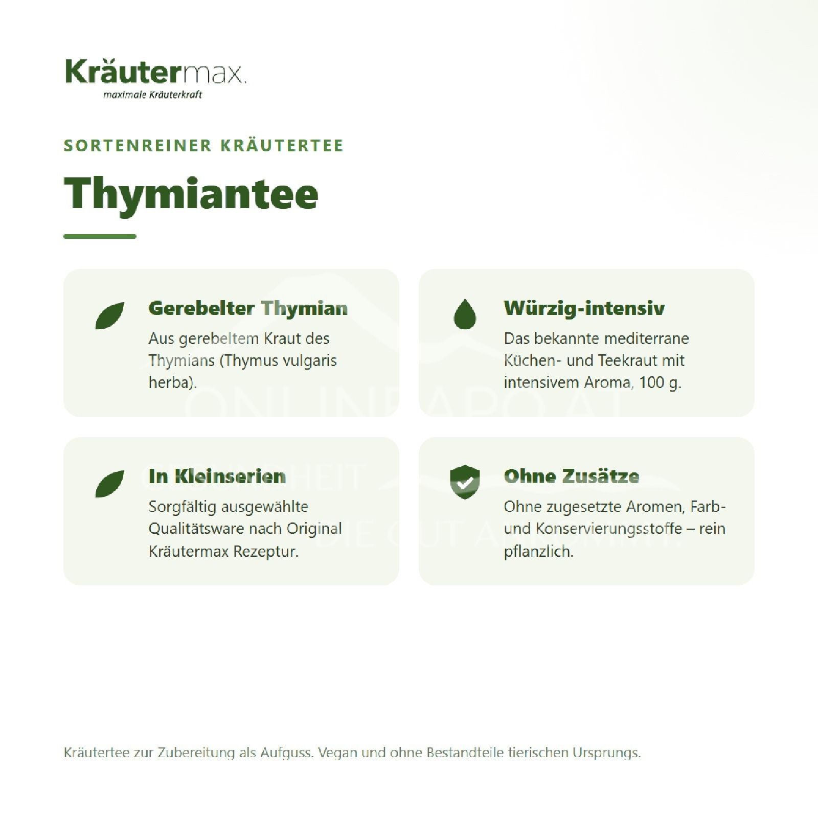 Kräutermax Thymiantee
