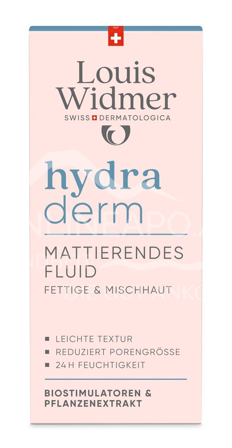 Louis Widmer hydraderm Mattierendes Fluid - leicht parfümiert