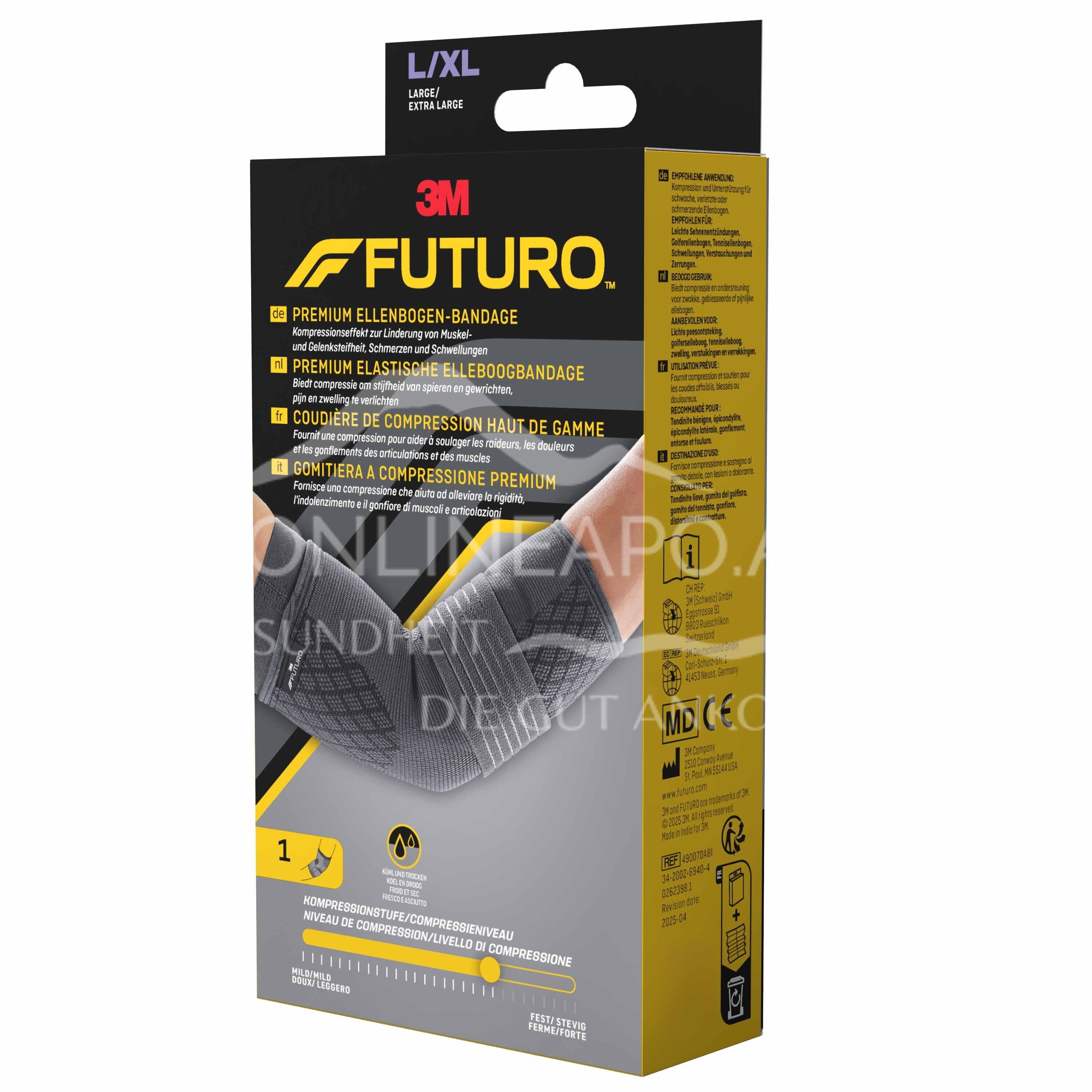 FUTURO™ Premium elbow support, Large/Extra Large
