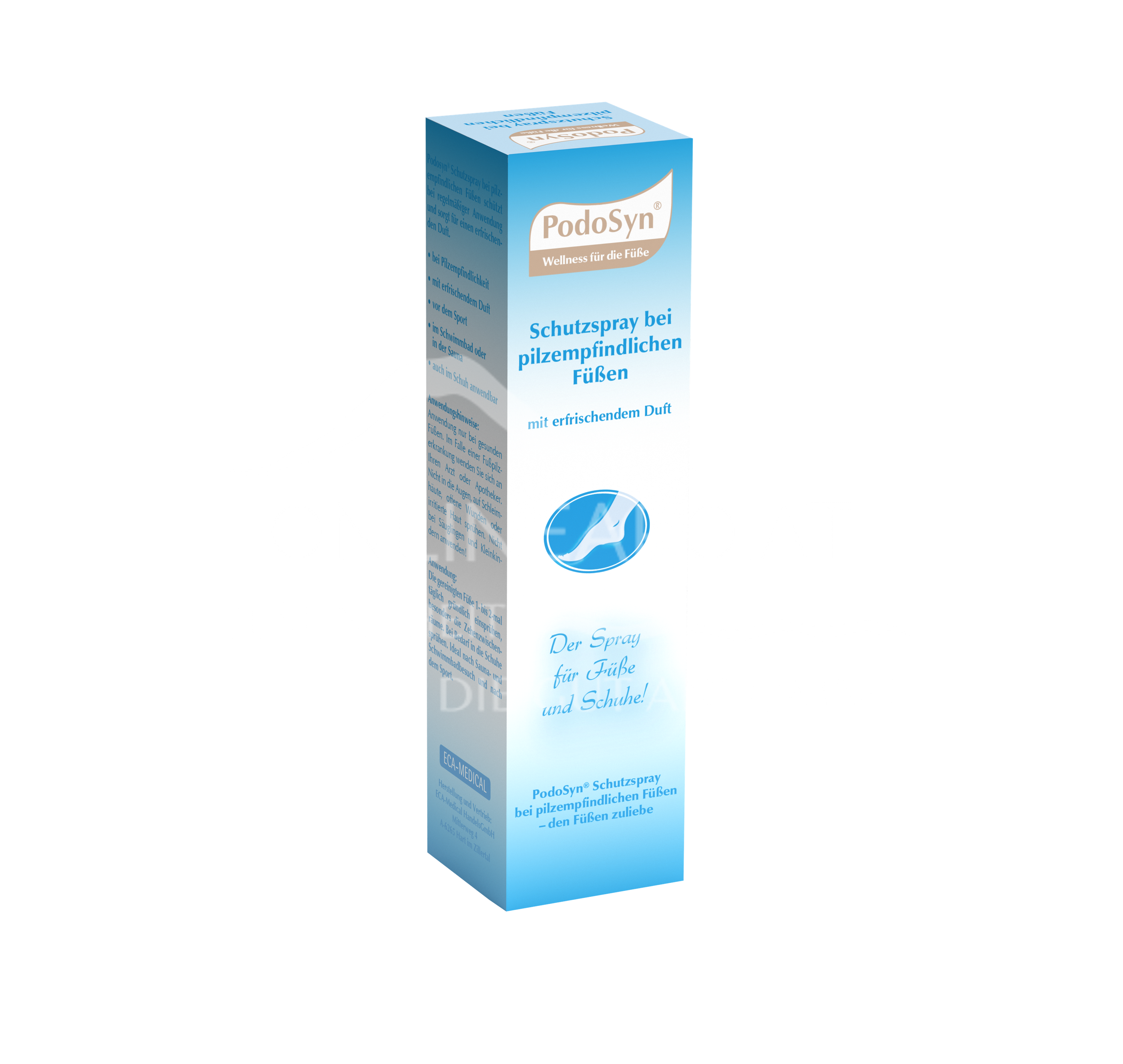Podosyn® Schutzspray bei pilzempfindlichen Füßen