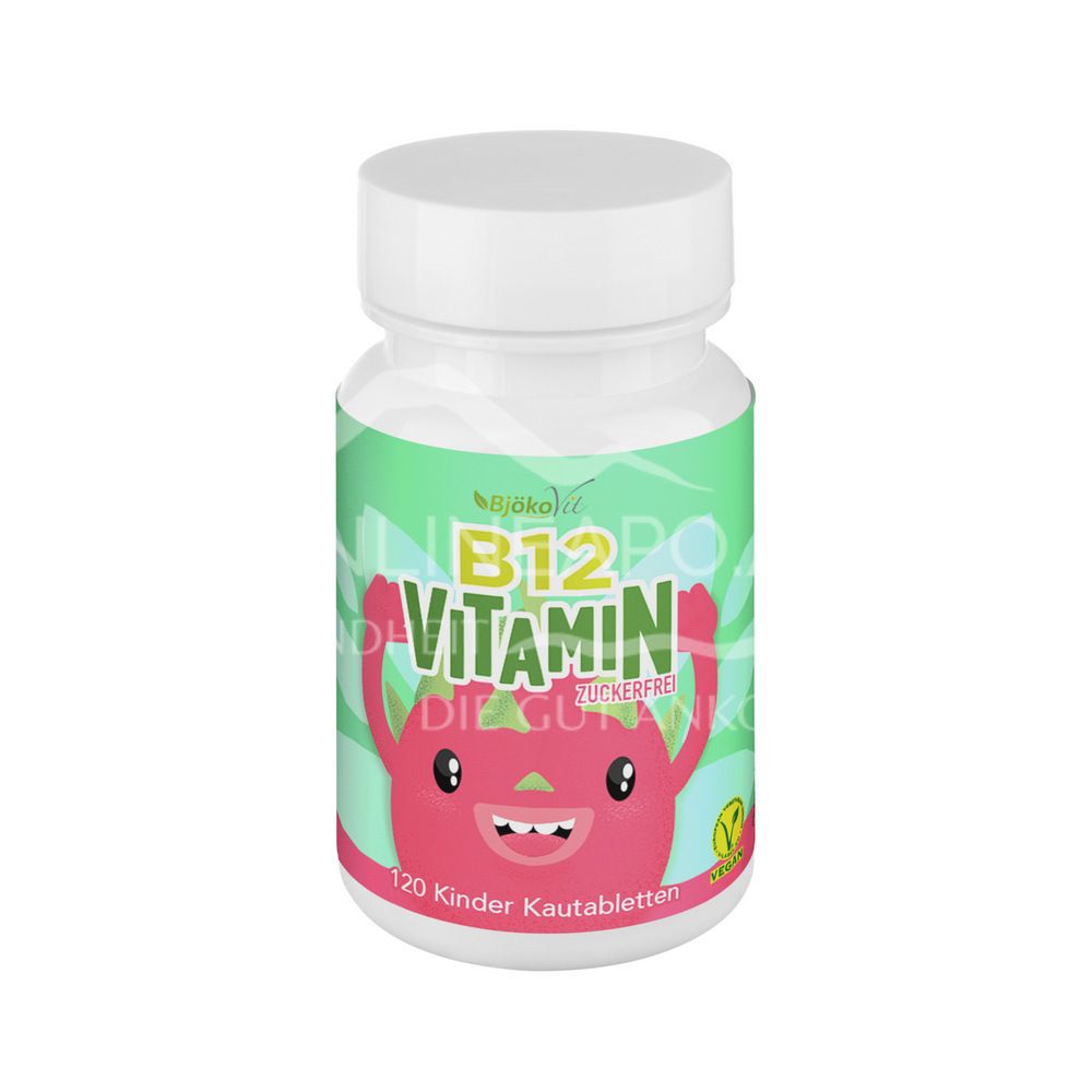 BjökoVit Vitamin B12 Kautabletten für Kinder