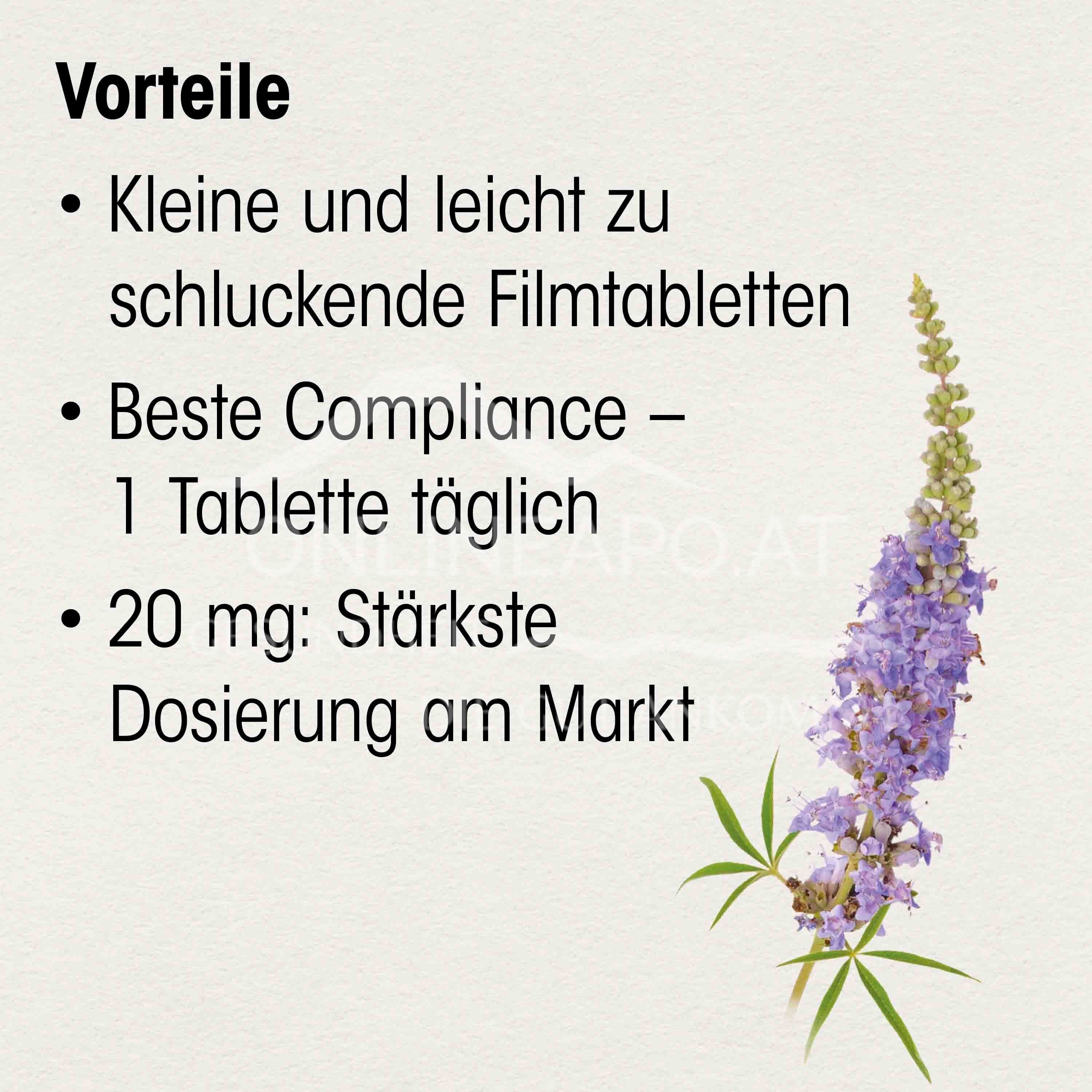 Dr Böhm® Monk's pepper forte 20 mg film-coated tablets