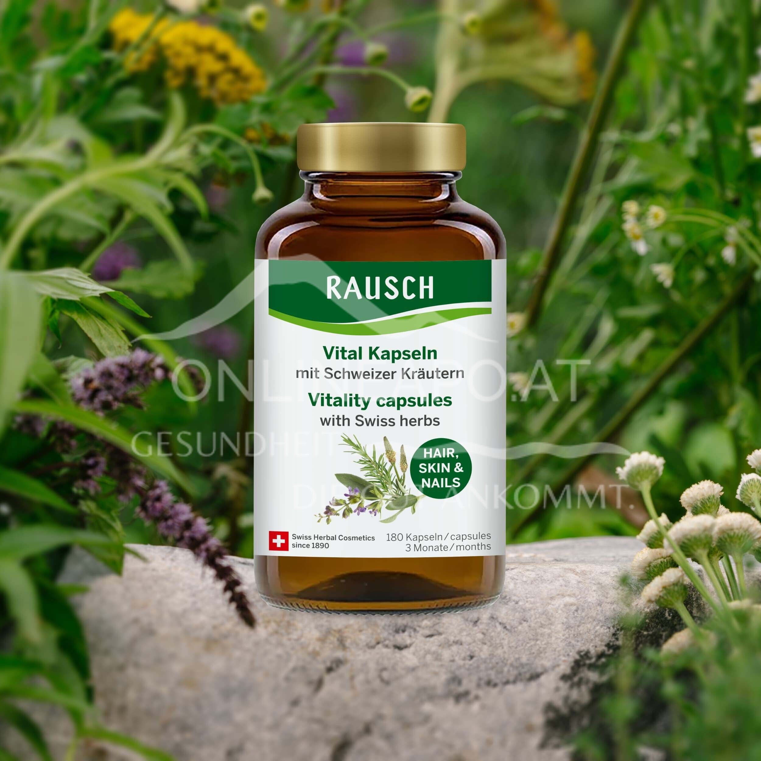 RAUSCH Vital Kapseln mit Schweizer Kräutern