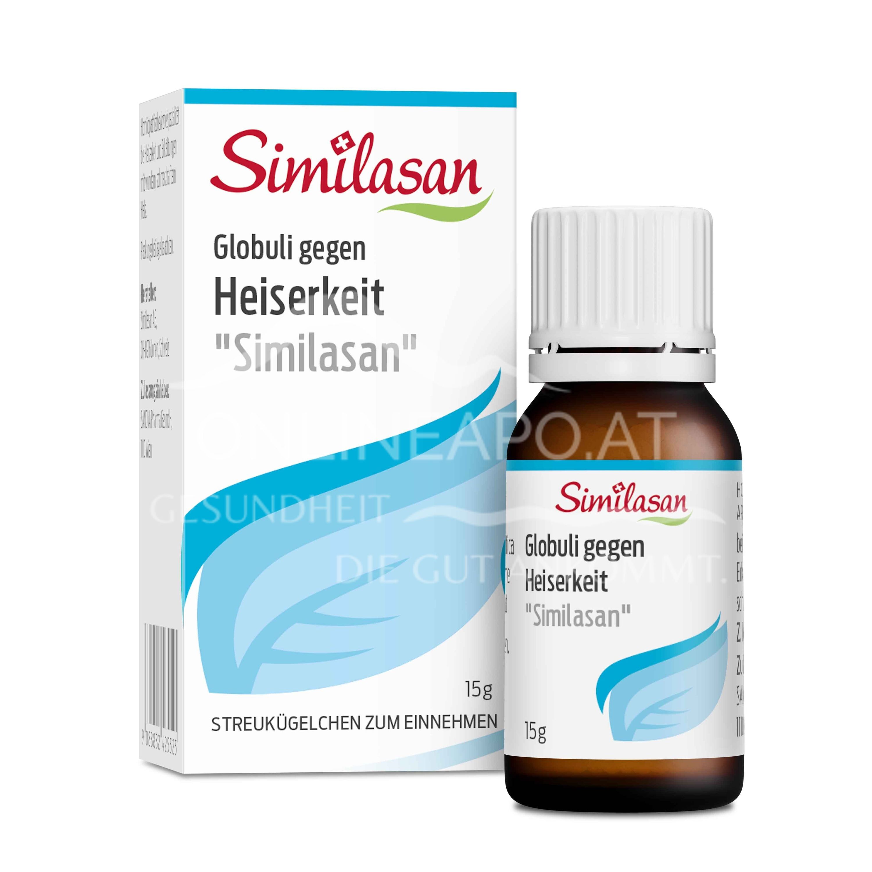 Similasan Globuli gegen Heiserkeit