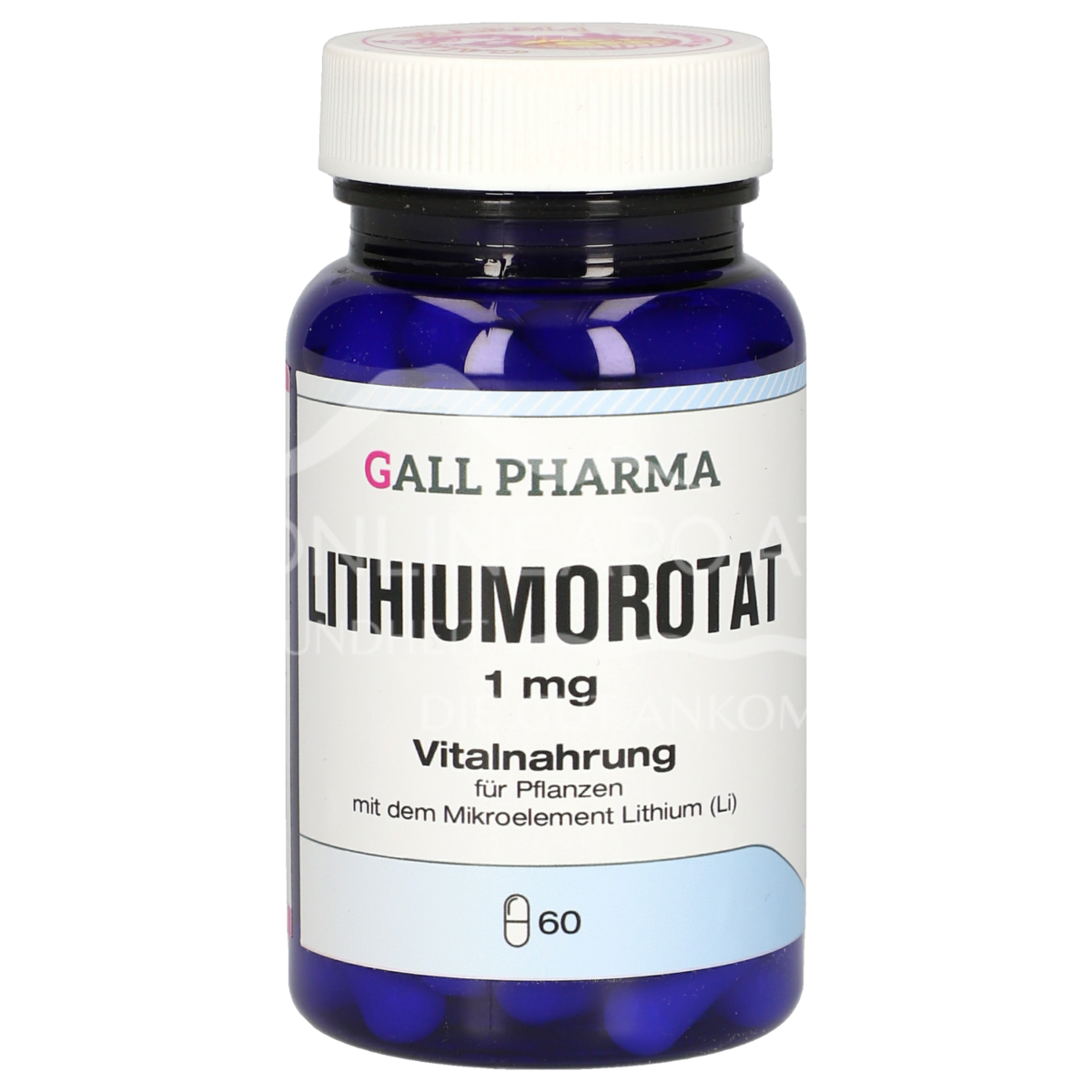 Gall Pharma Lithiumorotat 1 mg Kapseln