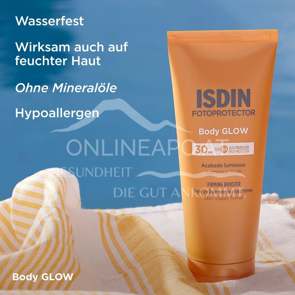 ISDIN Fotoprotector Body Glow Sonnenschutzlotion LSF 30