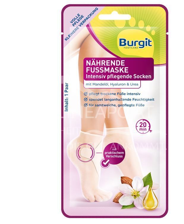 Burgit Footcare Nährende Fußmaskensocken