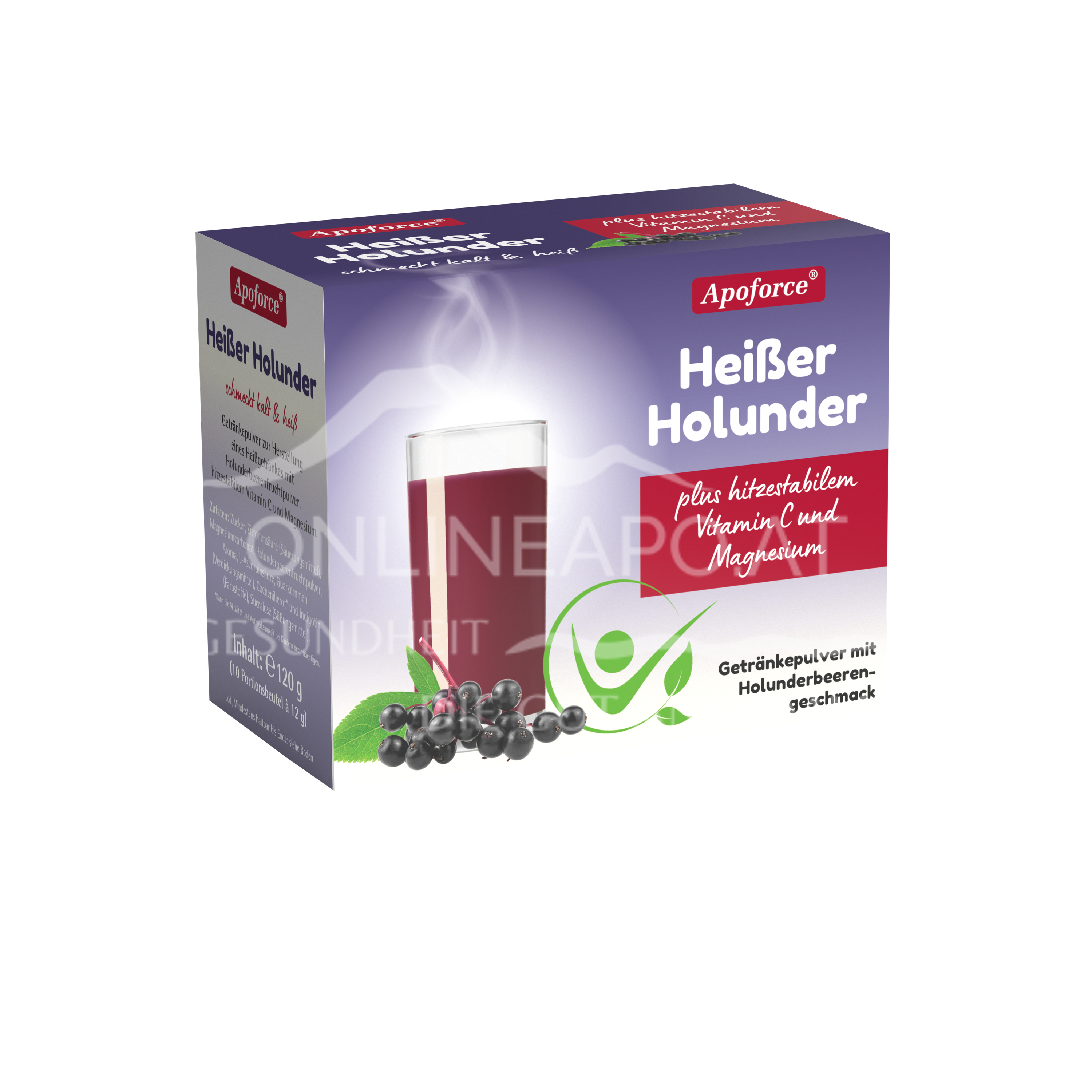 Apoforce® Heißer Holunder Getränkepulver