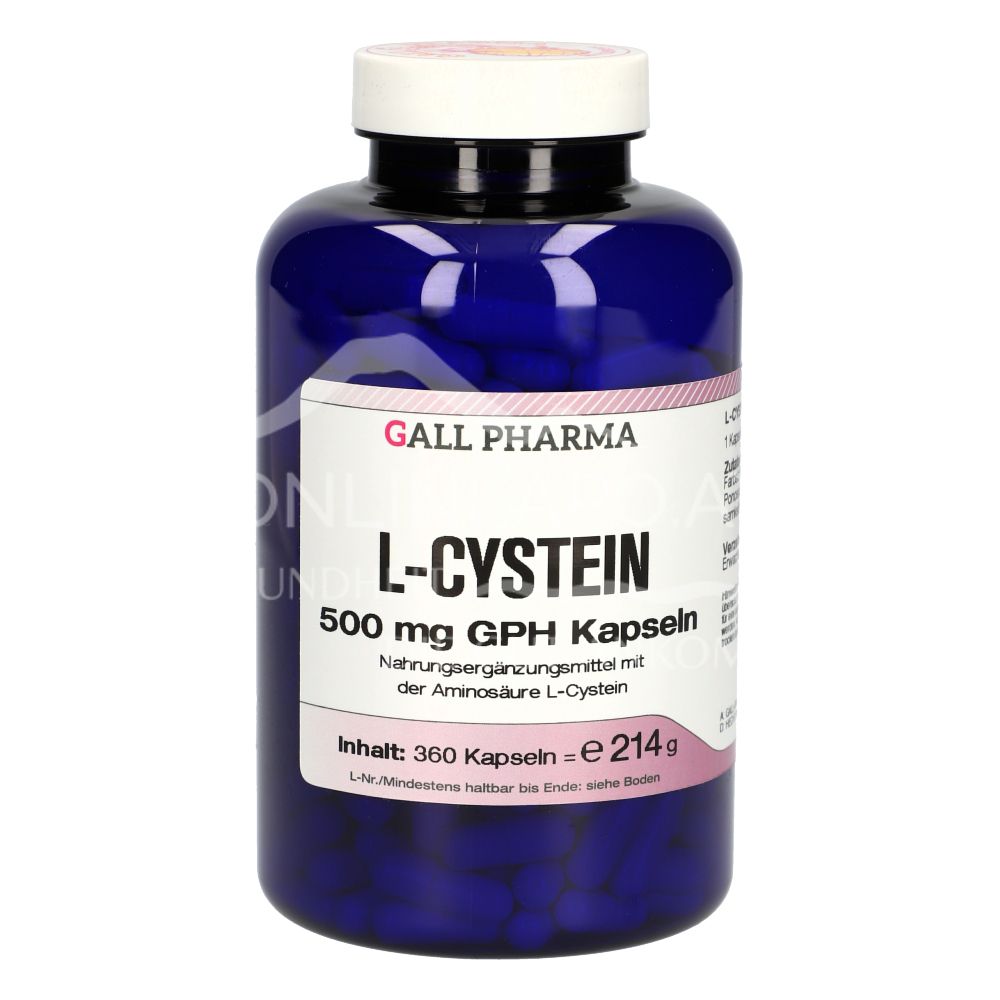 Gall Pharma L-Cysteine 500 mg capsules