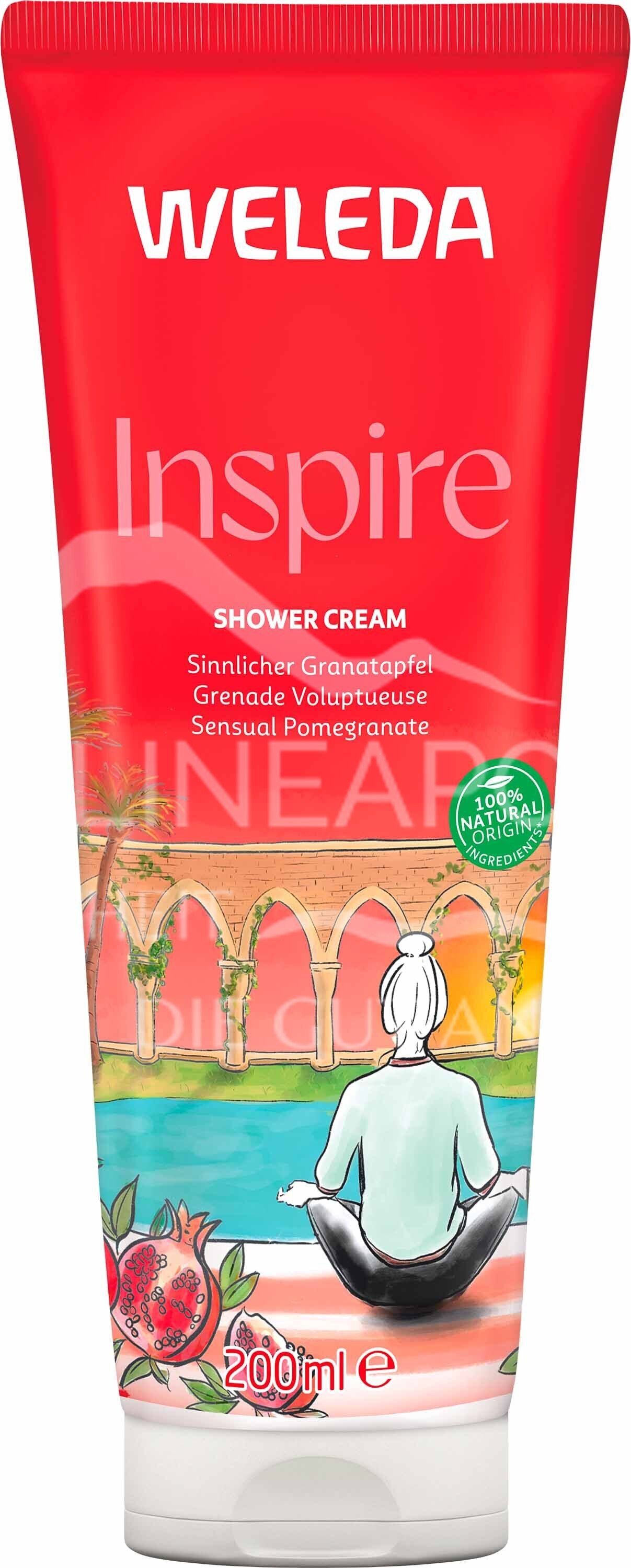 Weleda Inspire Shower Cream Granatapfel - Cremedusche
