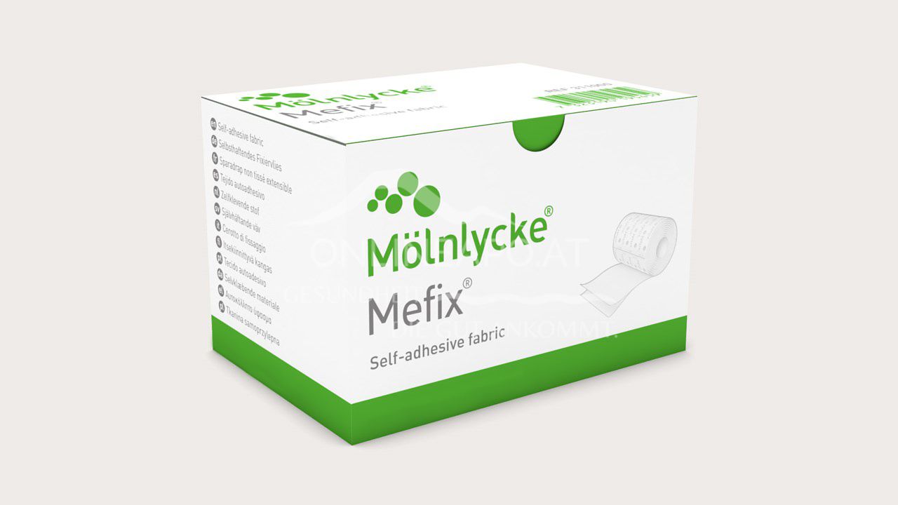 Mefix® selbsthaftendes Fixiervlies Rolle 5 cm x 10 m