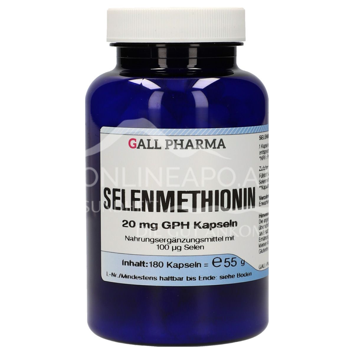 Gall Pharma Selenmethionin 20 mg Kapseln