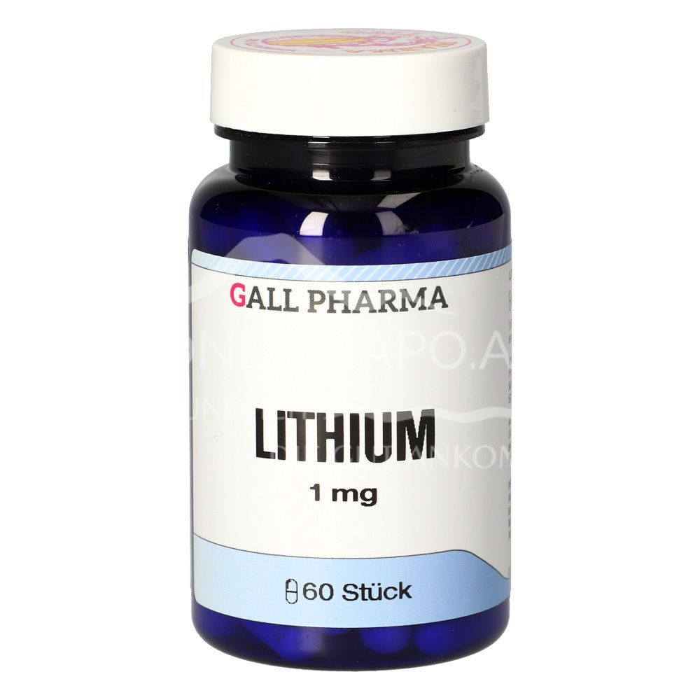 Gall Pharma Lithium 1 mg Kapseln