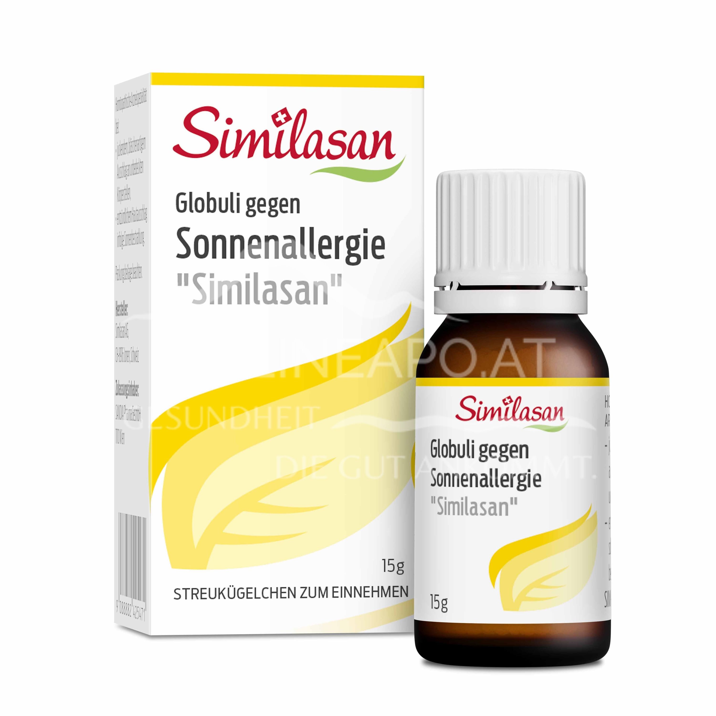 Similasan Globuli gegen Sonnenallergie