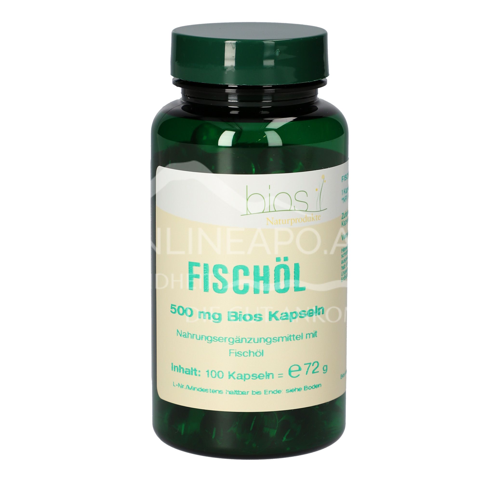 Bios Fischöl 500 mg Kapseln
