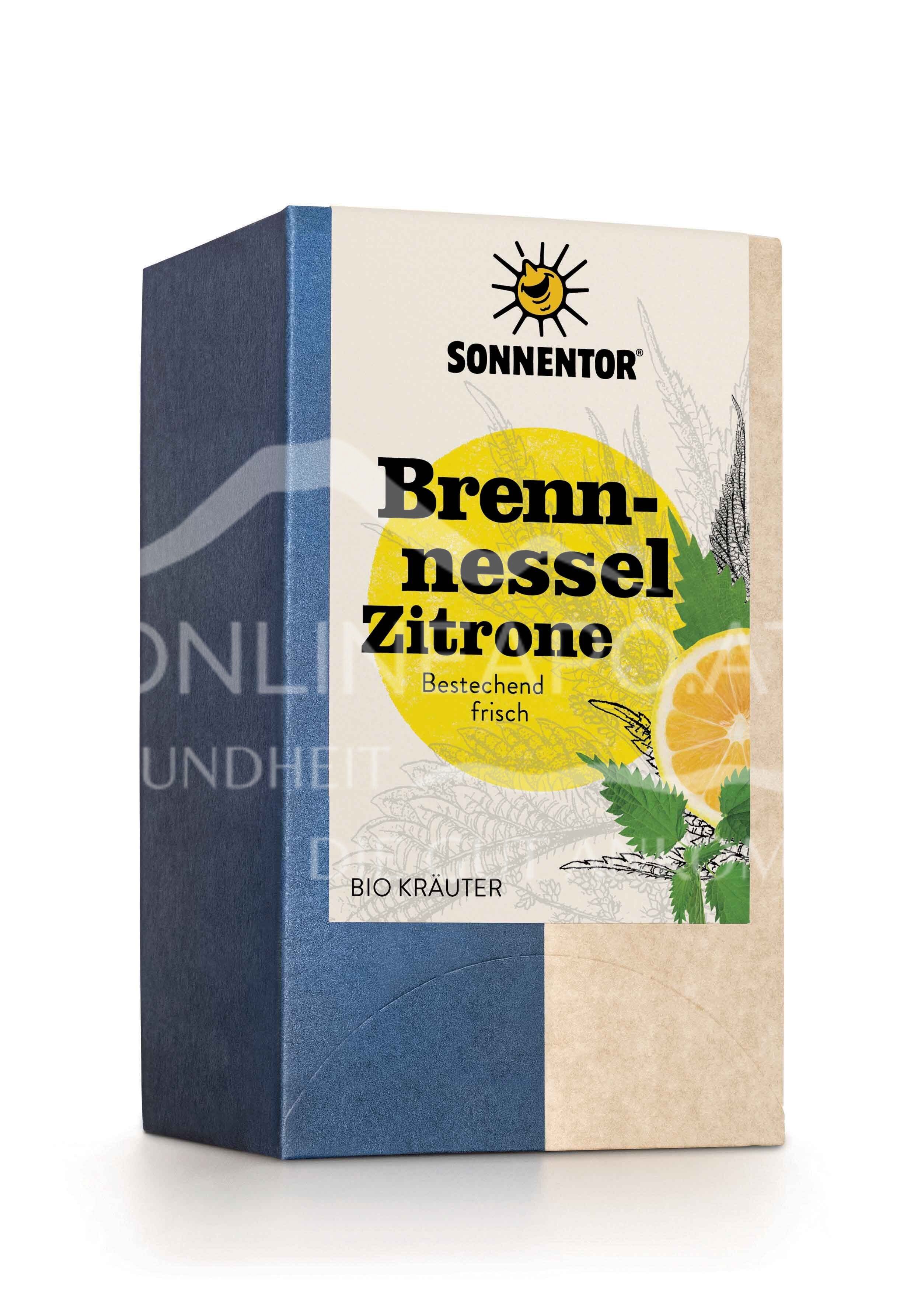 Sonnentor nettle-lemon tea