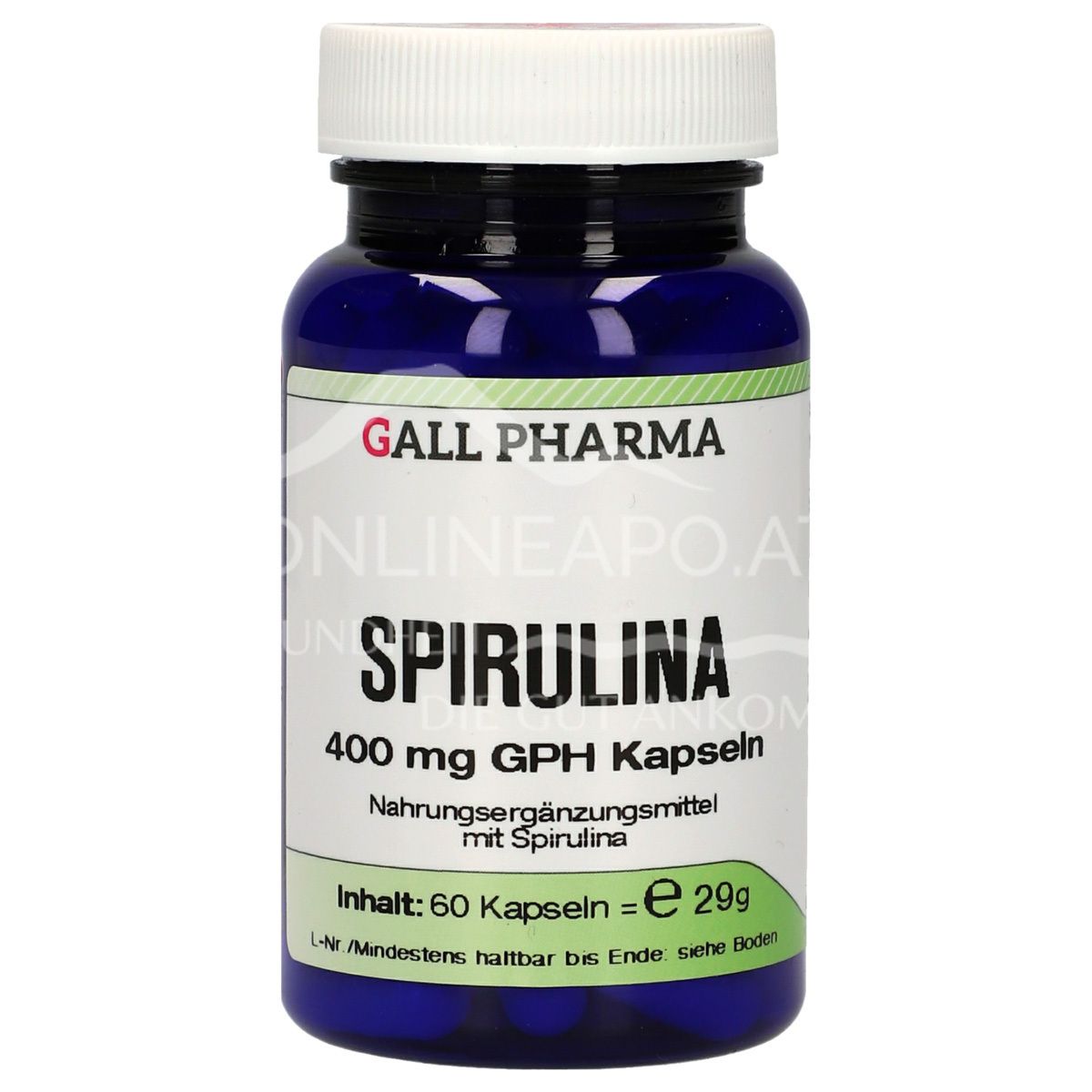 Gall Pharma Spirulina 400 mg Kapseln