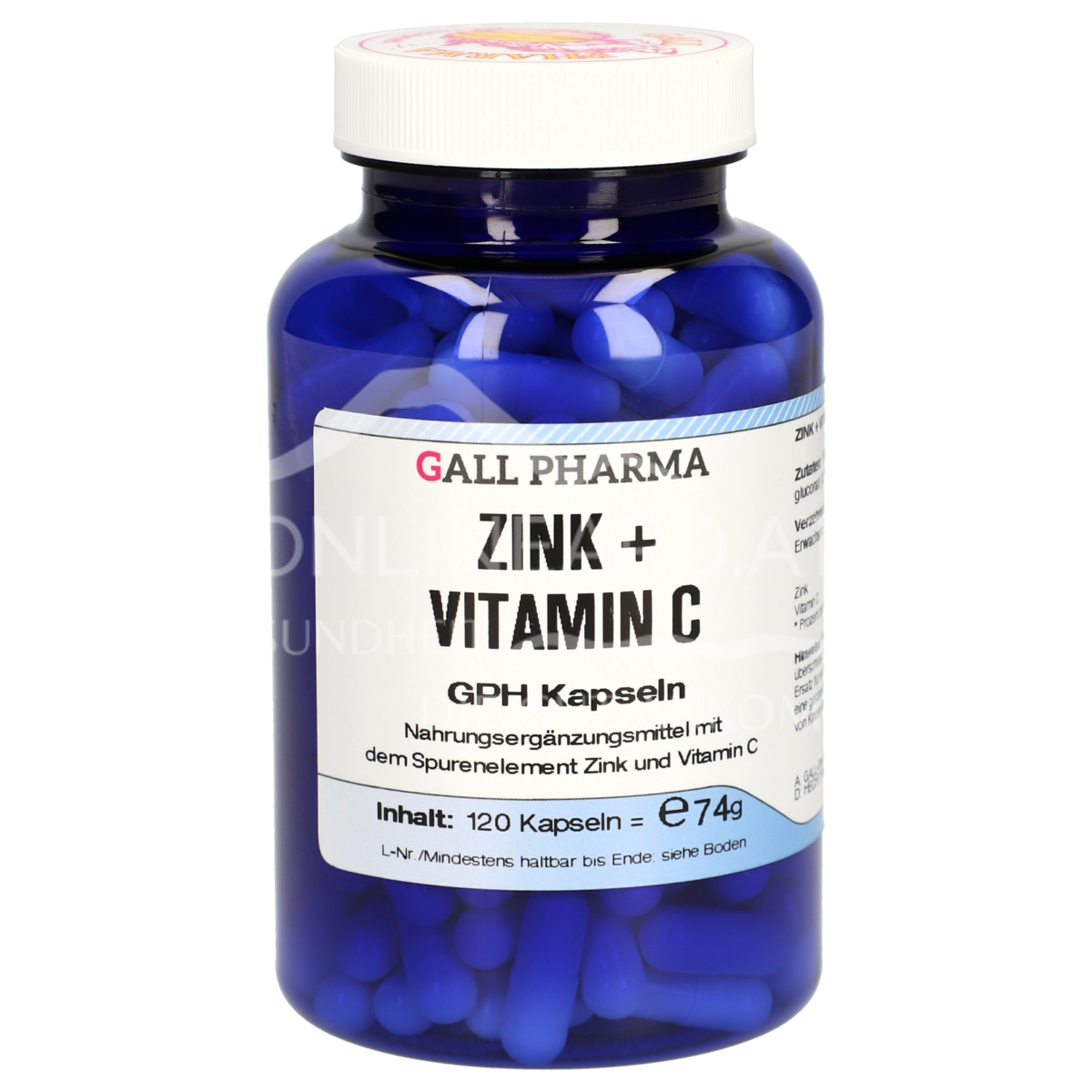 Gall Pharma Zink + Vitamin C Kapseln