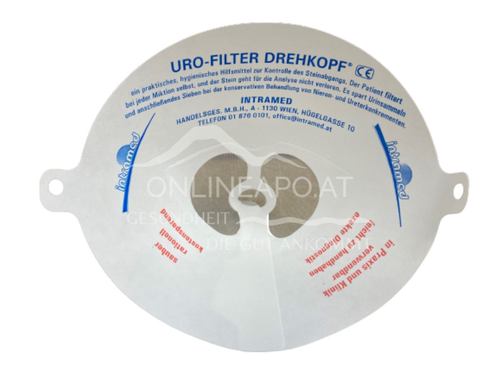 Uro-Filter Drehkopf Einmal