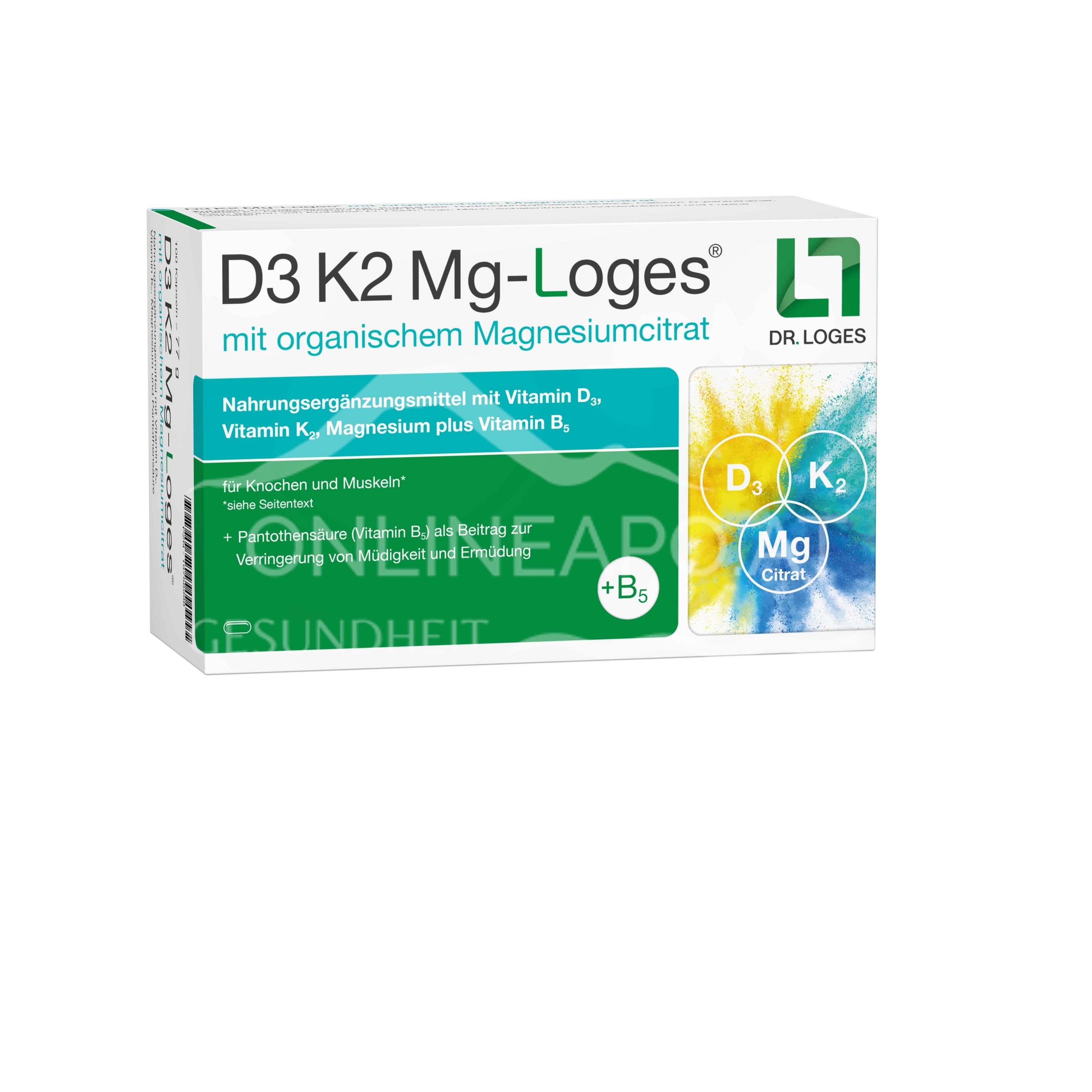 D3 K2 Mg-Loges® capsules