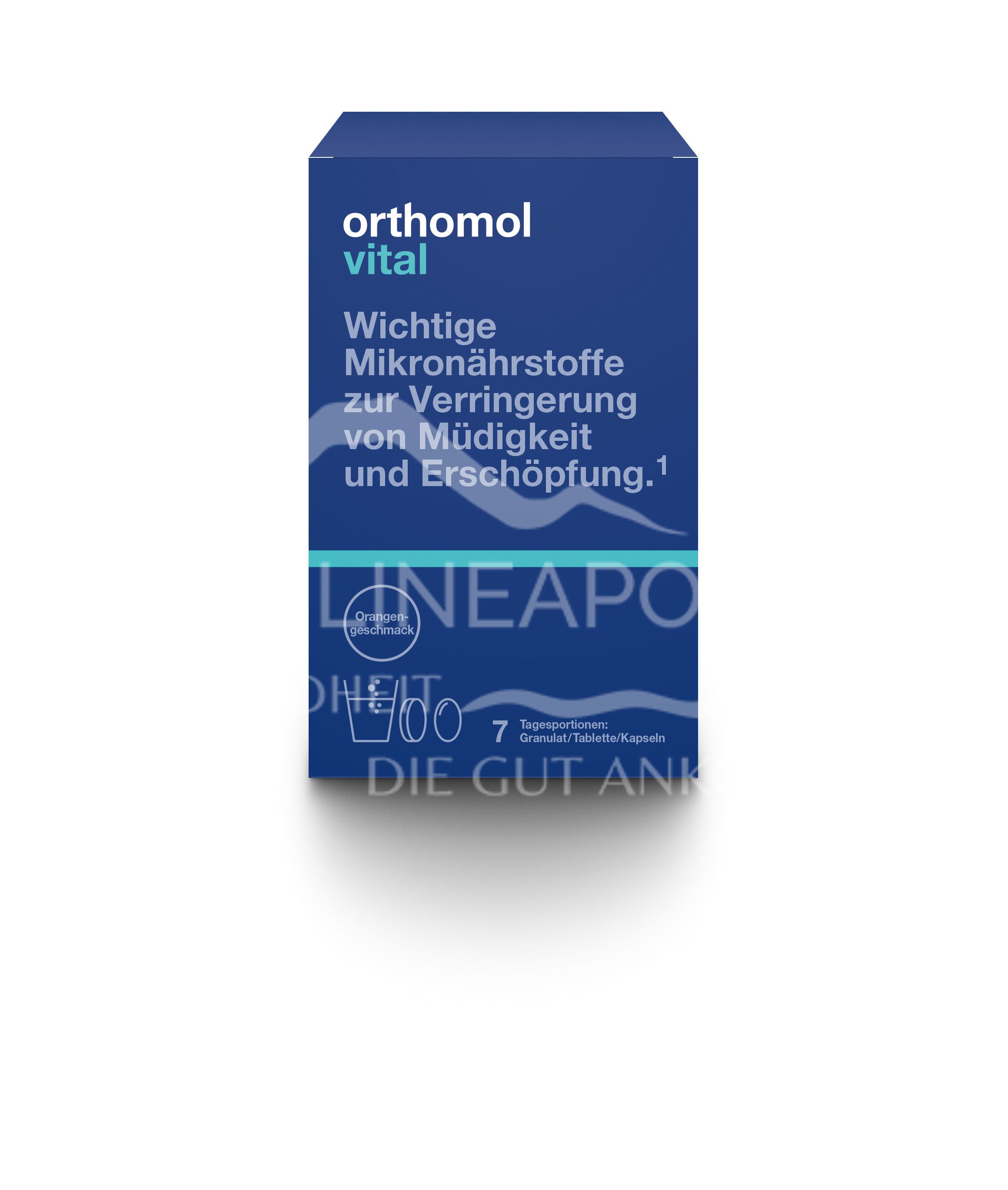 Orthomol Vital Granules + Tablet + Capsules Orange