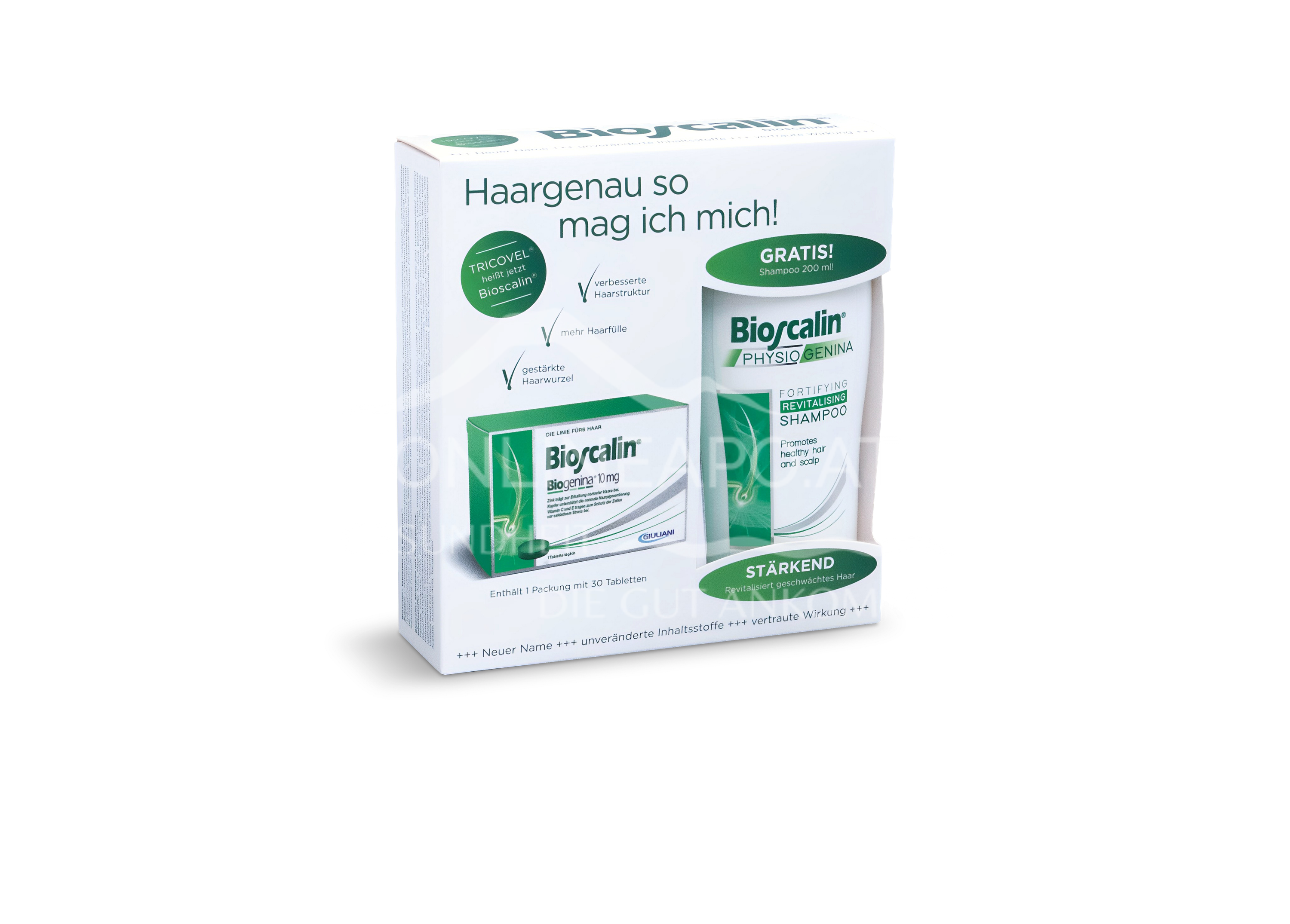 Bioscalin® Tabletten + Shampoo Set