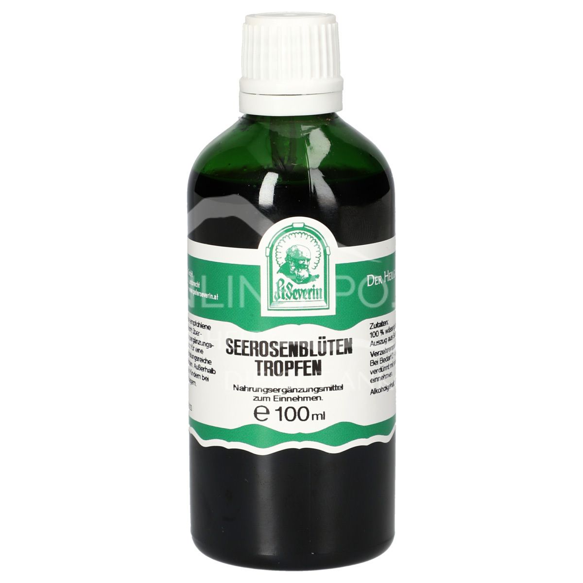 Father Severin water lily blossom drops